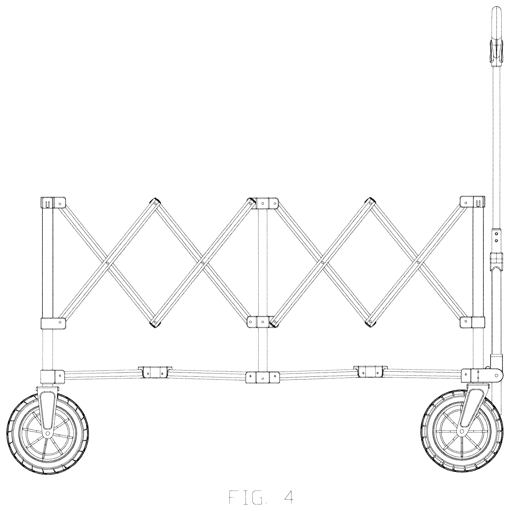 Patent USD1078207 Figure 4 – Camp cart