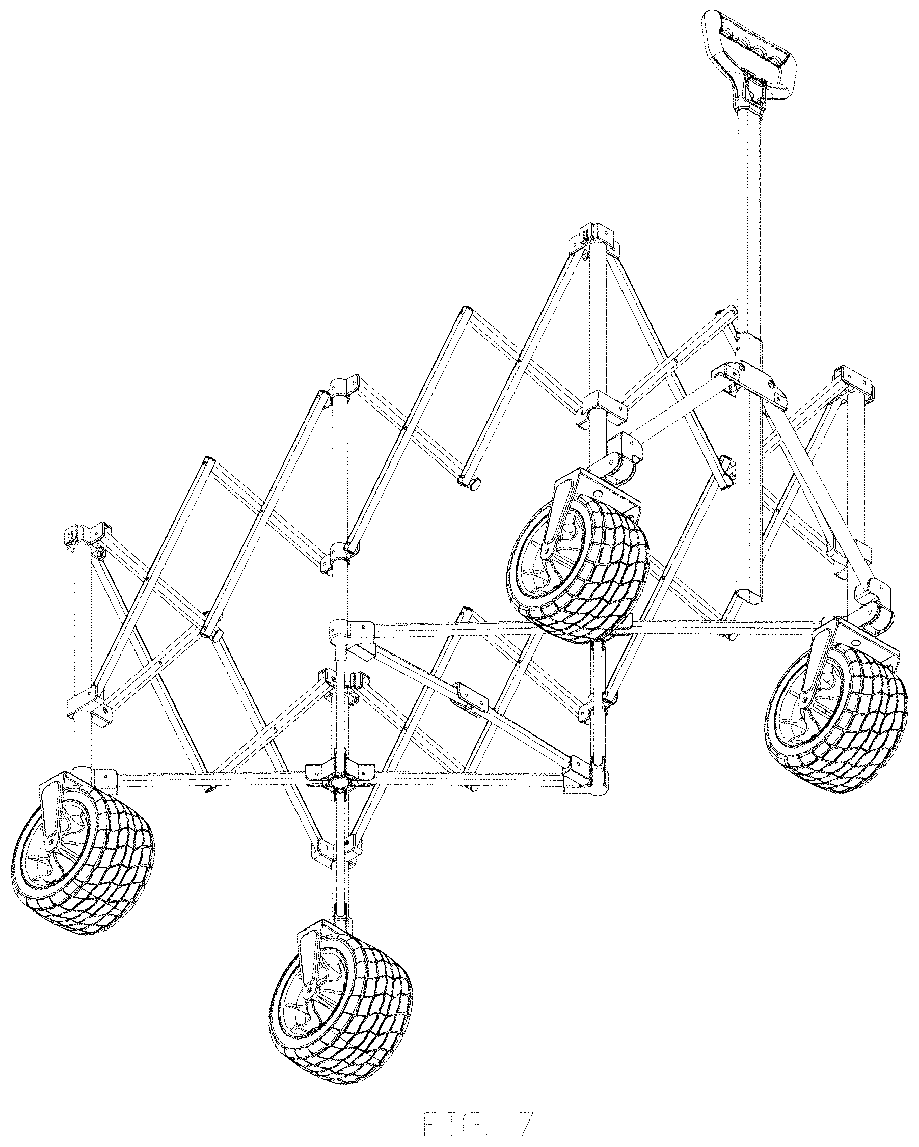 Patent USD1078207 Figure 7 – Camp cart