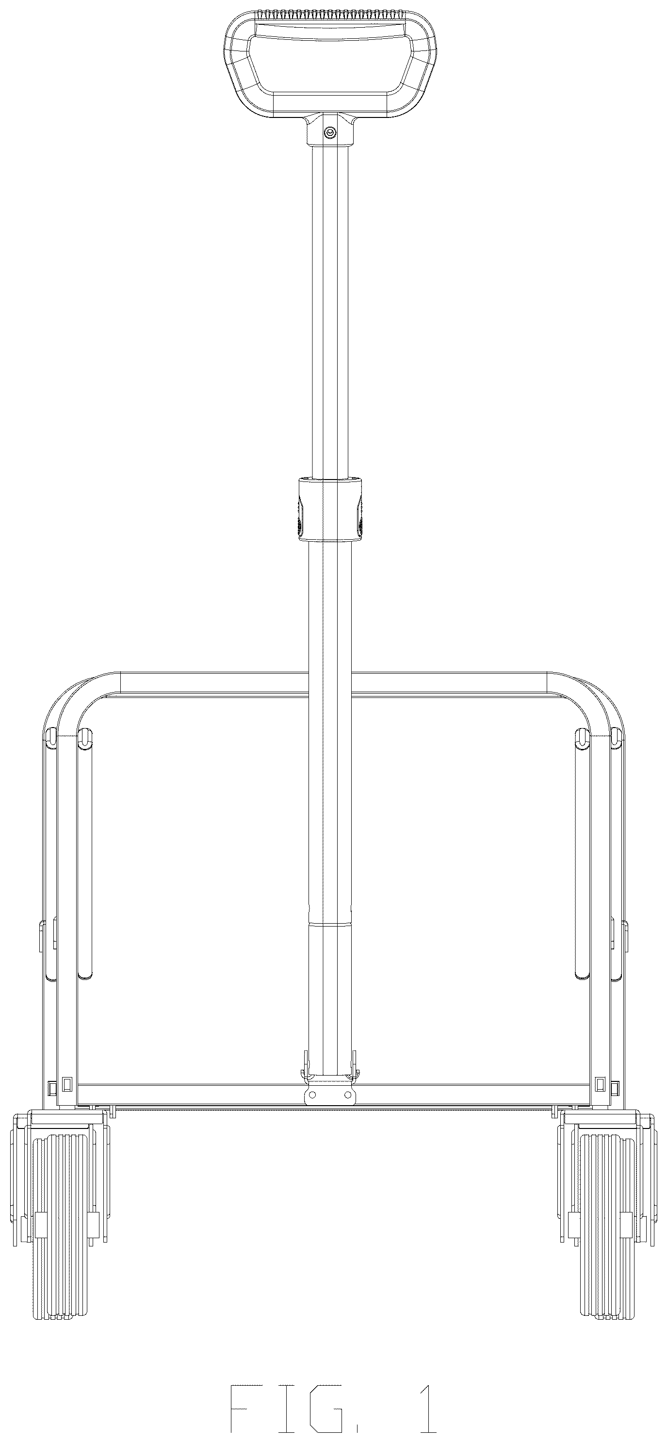 Patent USD1078208 — Frame for a cart — Figure 1
