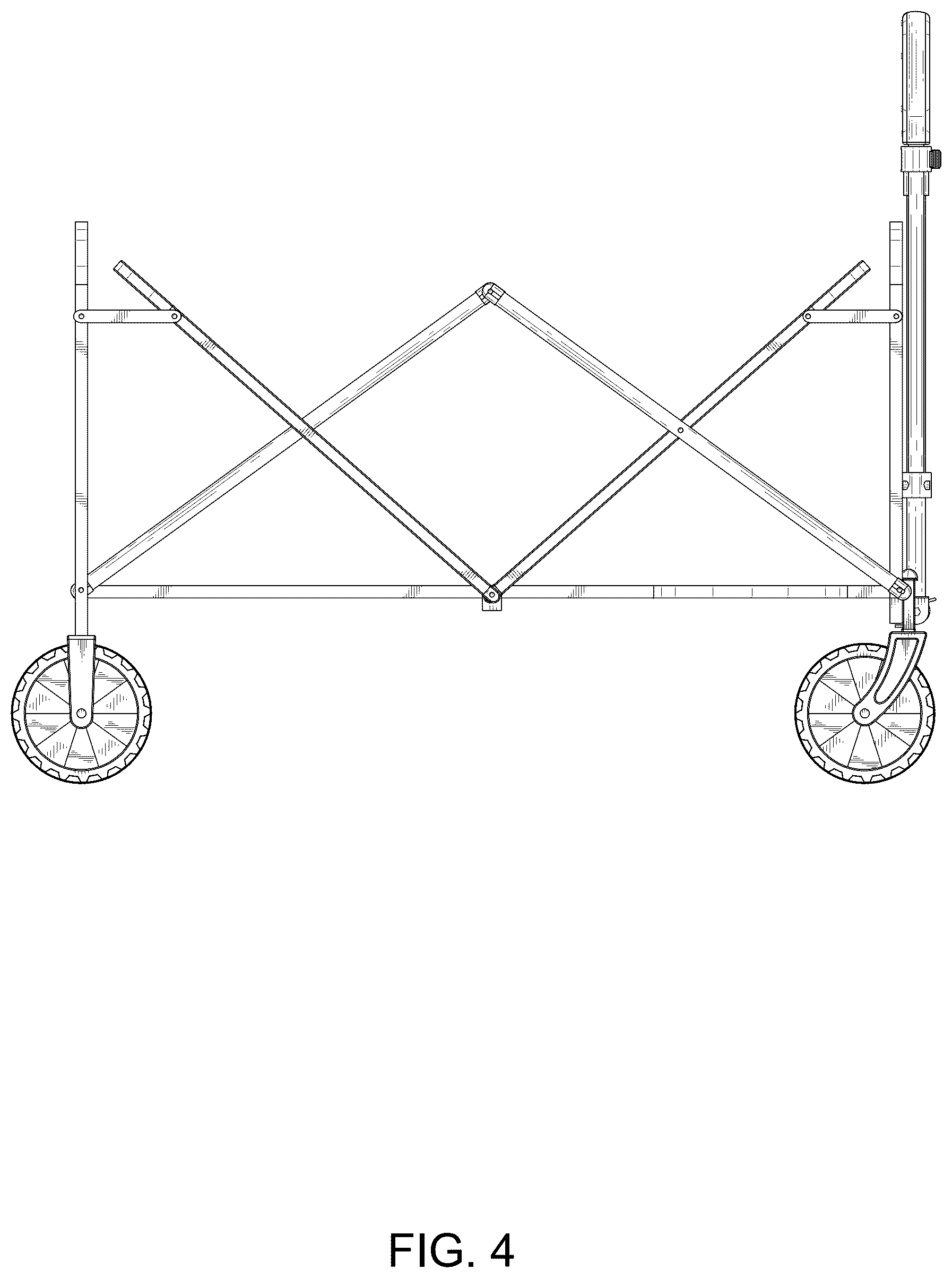 Patent USD1078210 Figure 4 – Cart