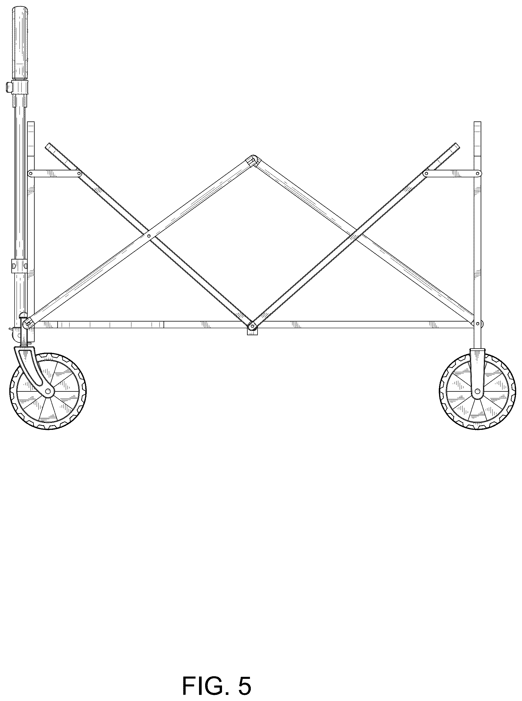 Patent USD1078210 Figure 5 – Cart