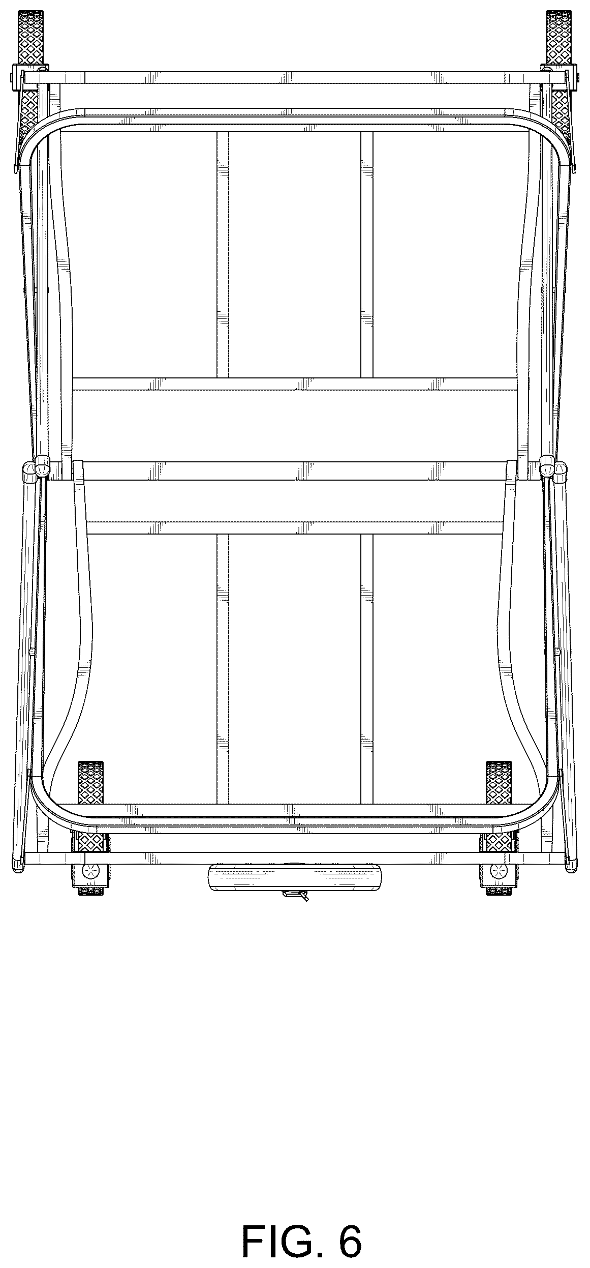 Patent USD1078210 Figure 6 – Cart