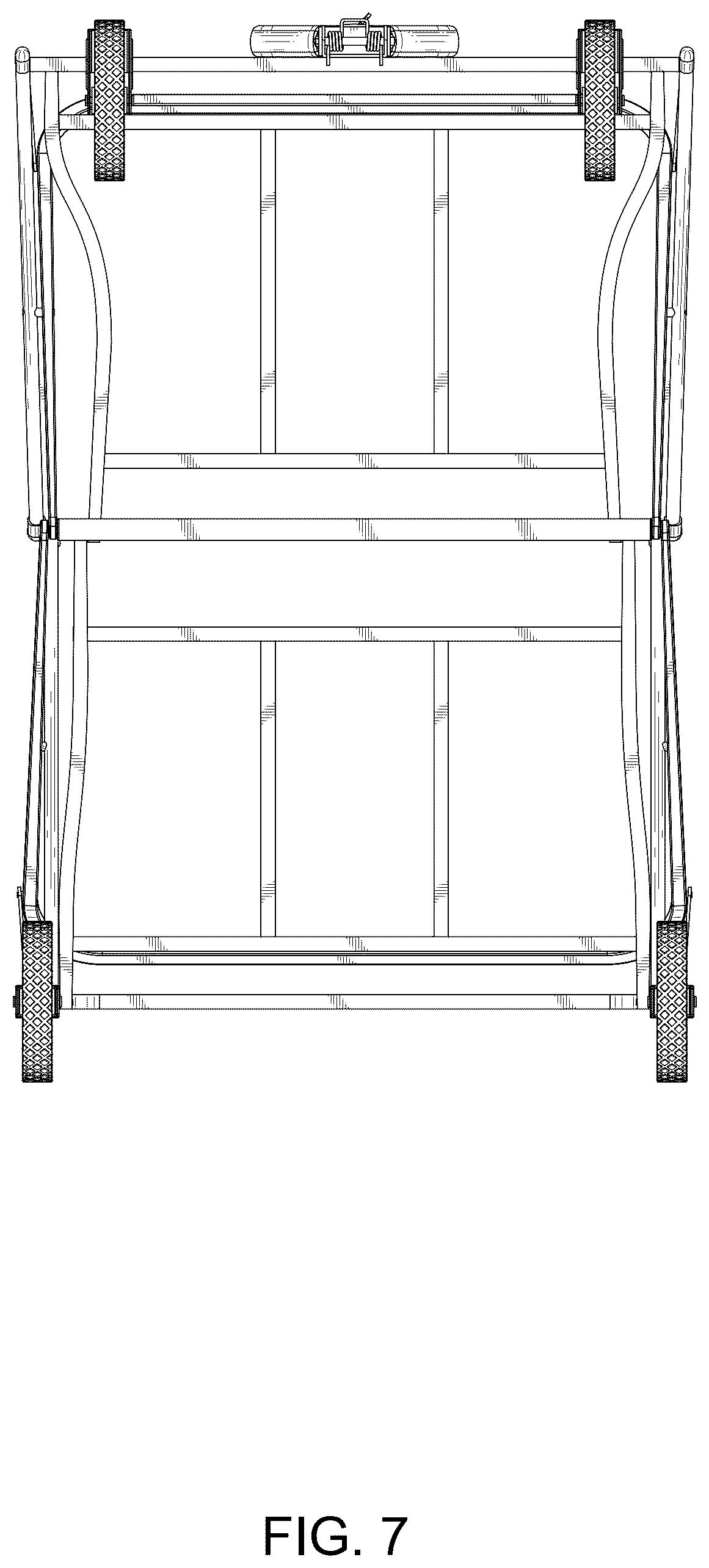 Patent USD1078210 Figure 7 – Cart