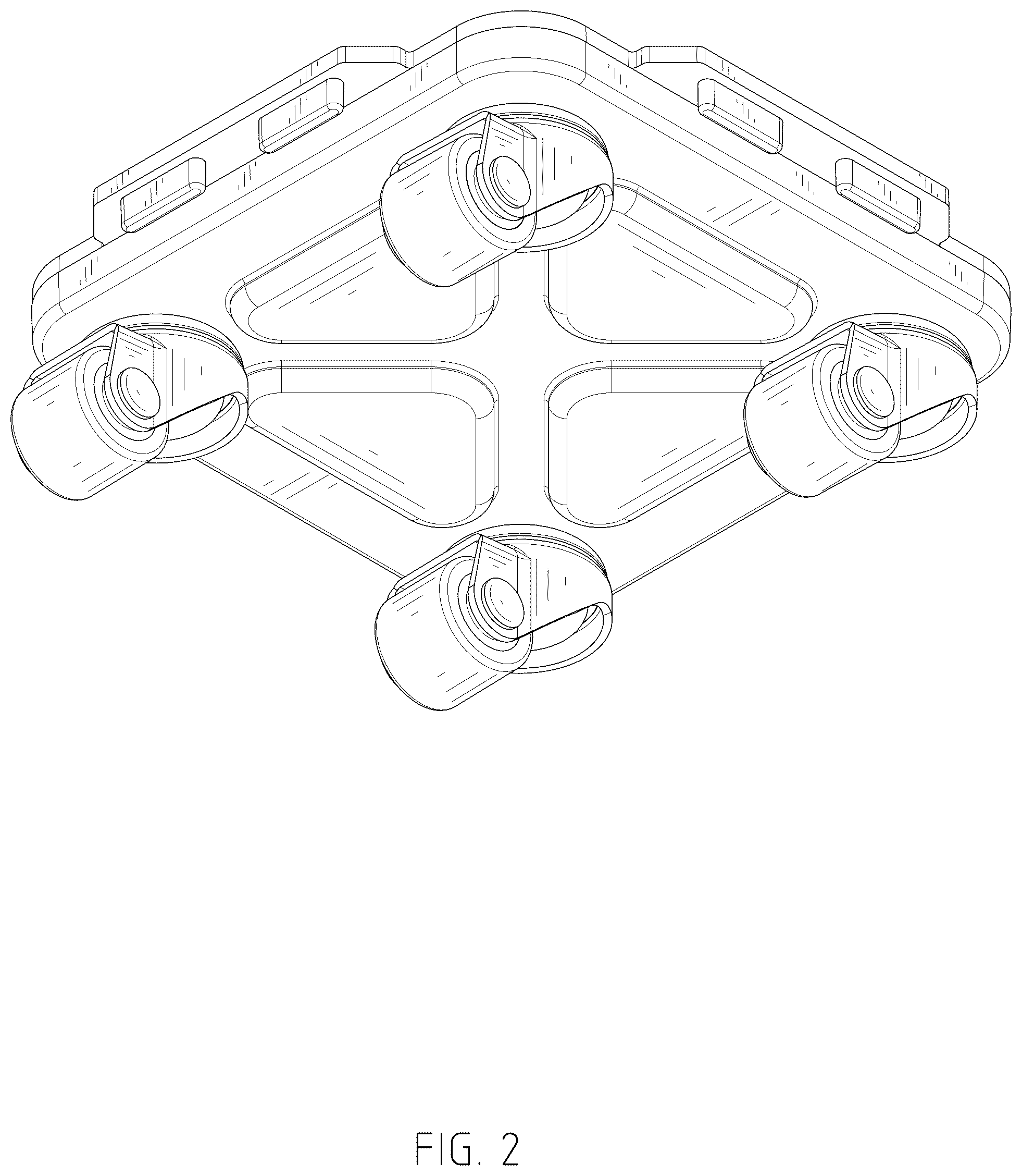 Patent USD1078211 Figure 2 – Furniture-carrying device