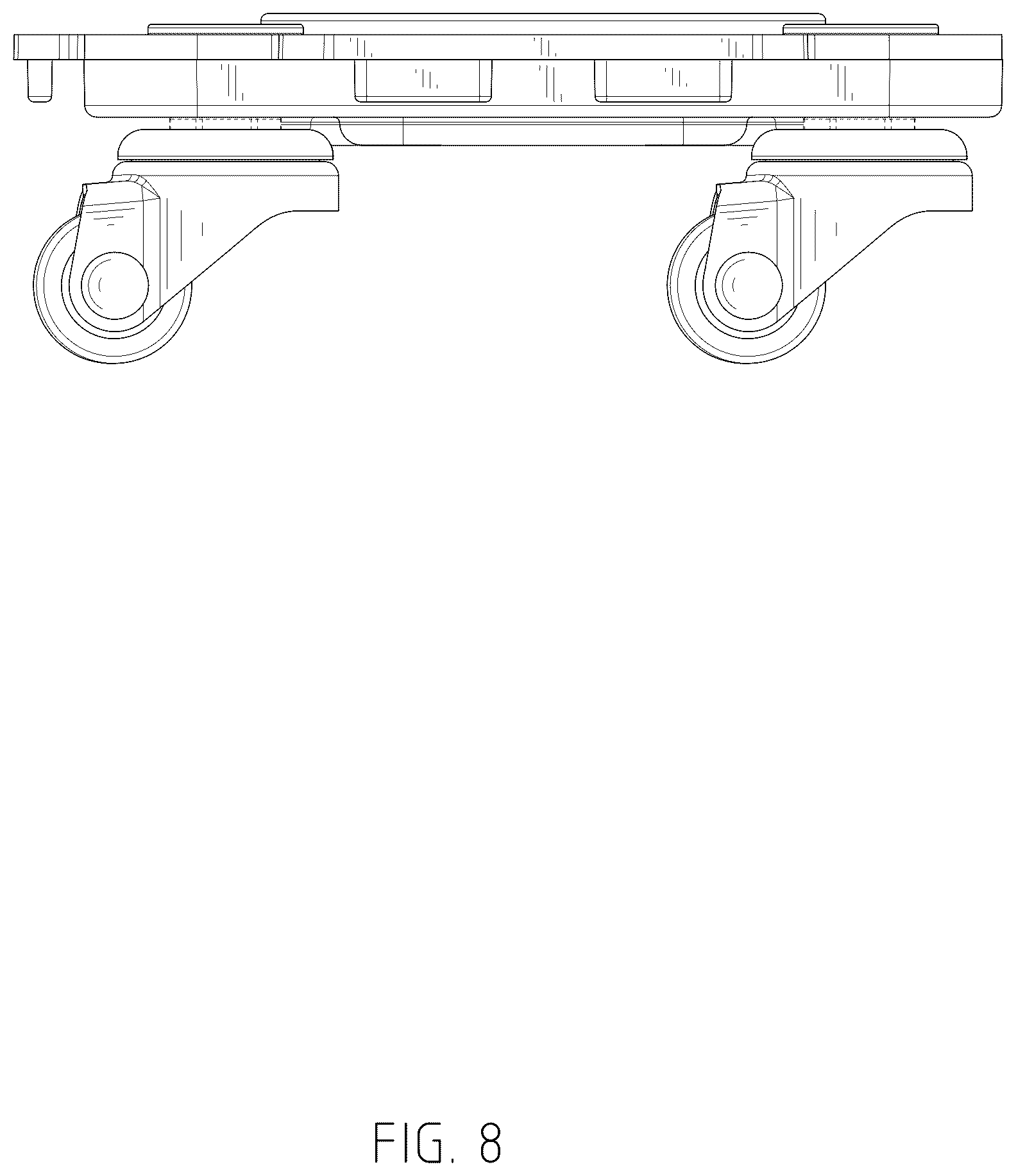 Patent USD1078211 Figure 8 – Furniture-carrying device
