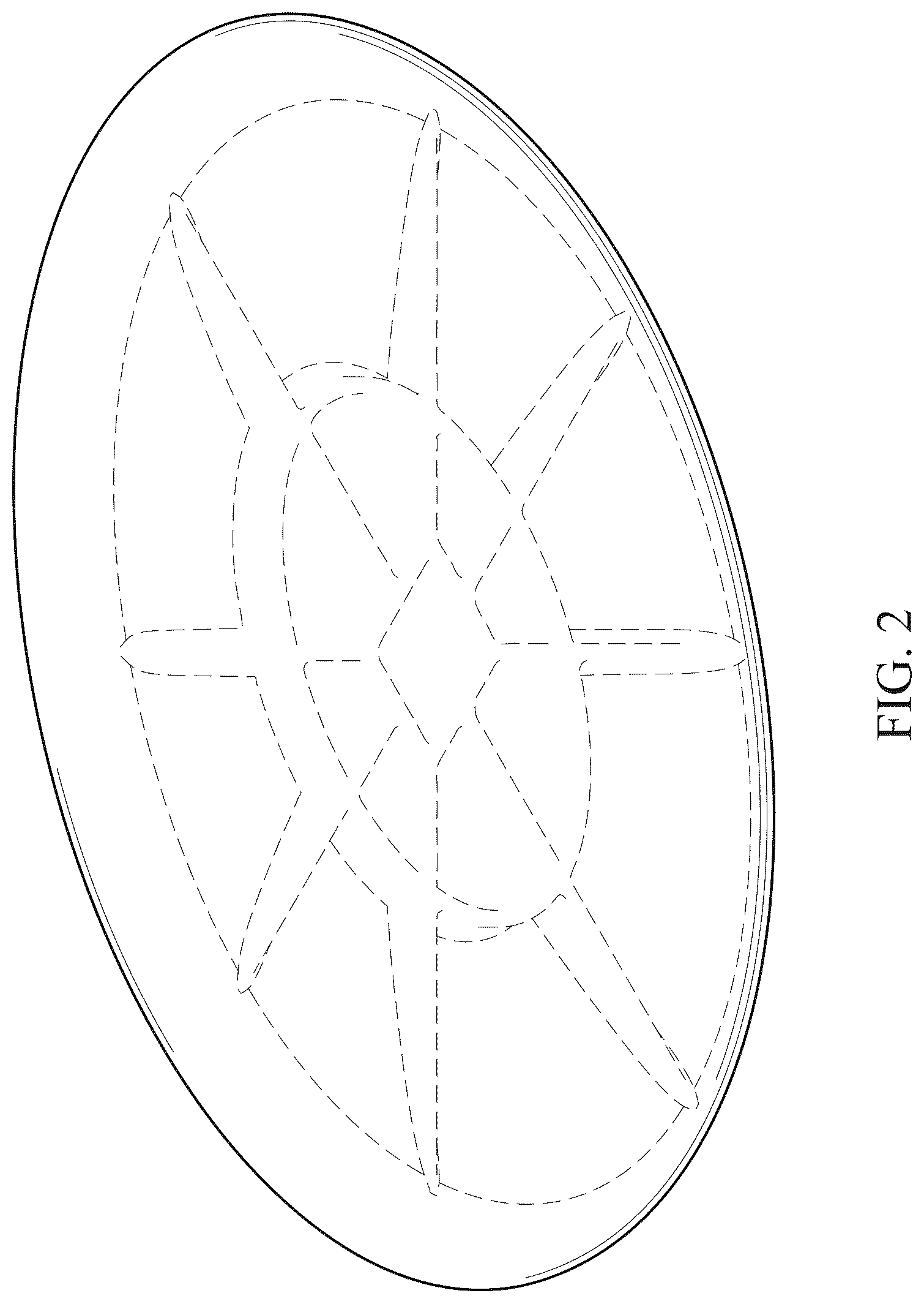 Patent USD1078212 Figure 2 – Watercraft lift support foot