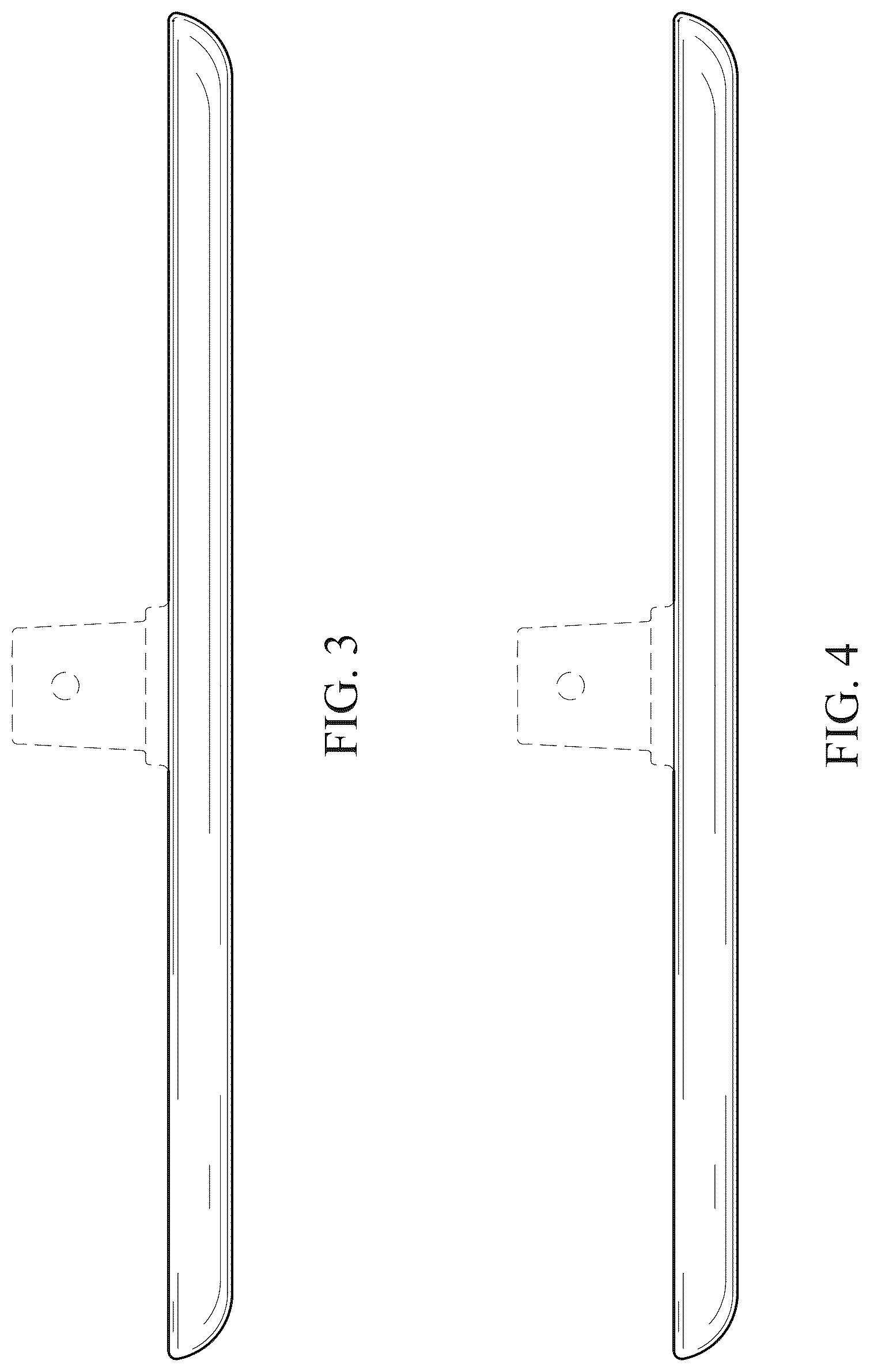 Patent USD1078212 Figure 3 – Watercraft lift support foot