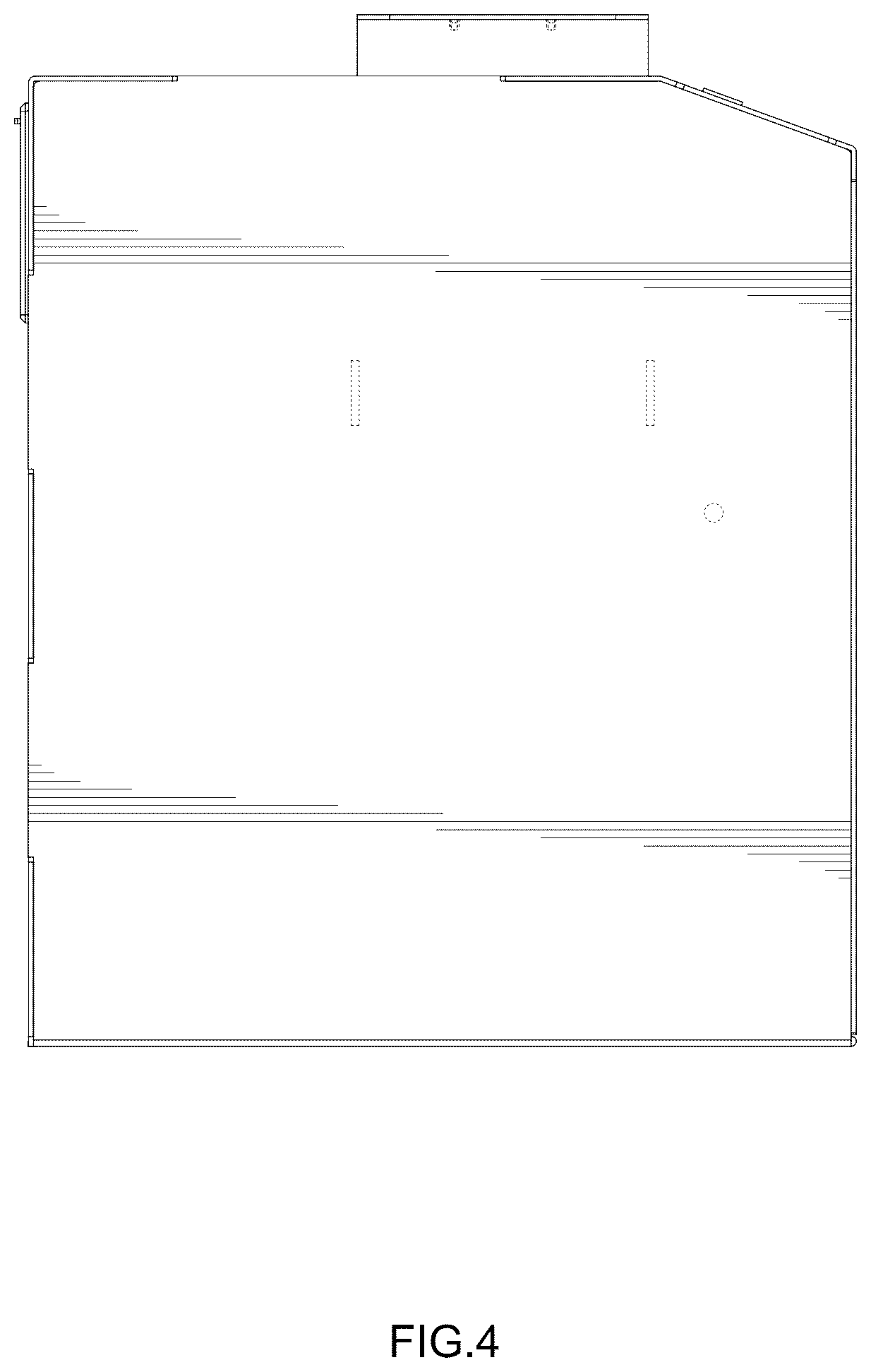 Patent USD1078213 Figure 4 – Safe box