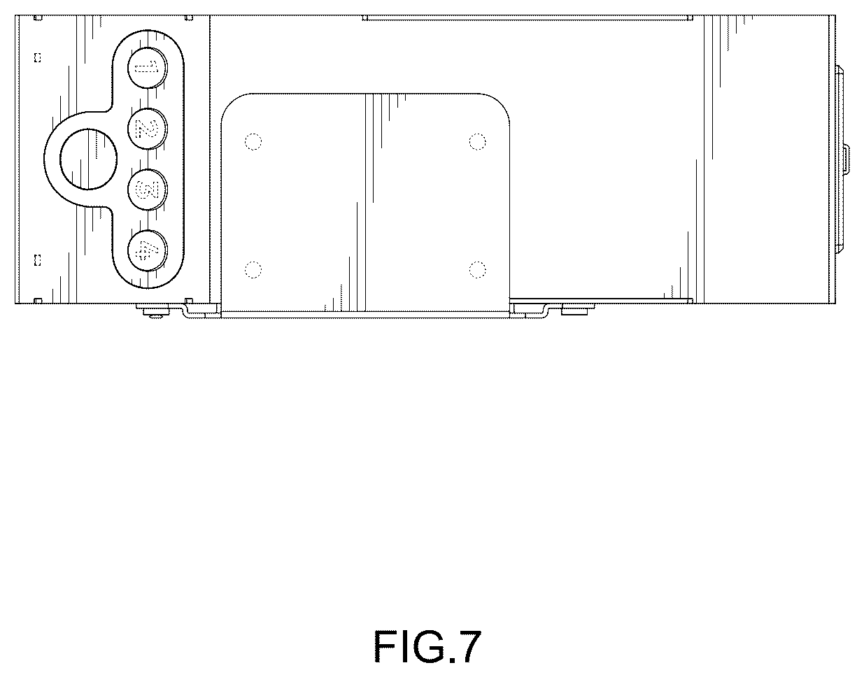 Patent USD1078213 Figure 7 – Safe box