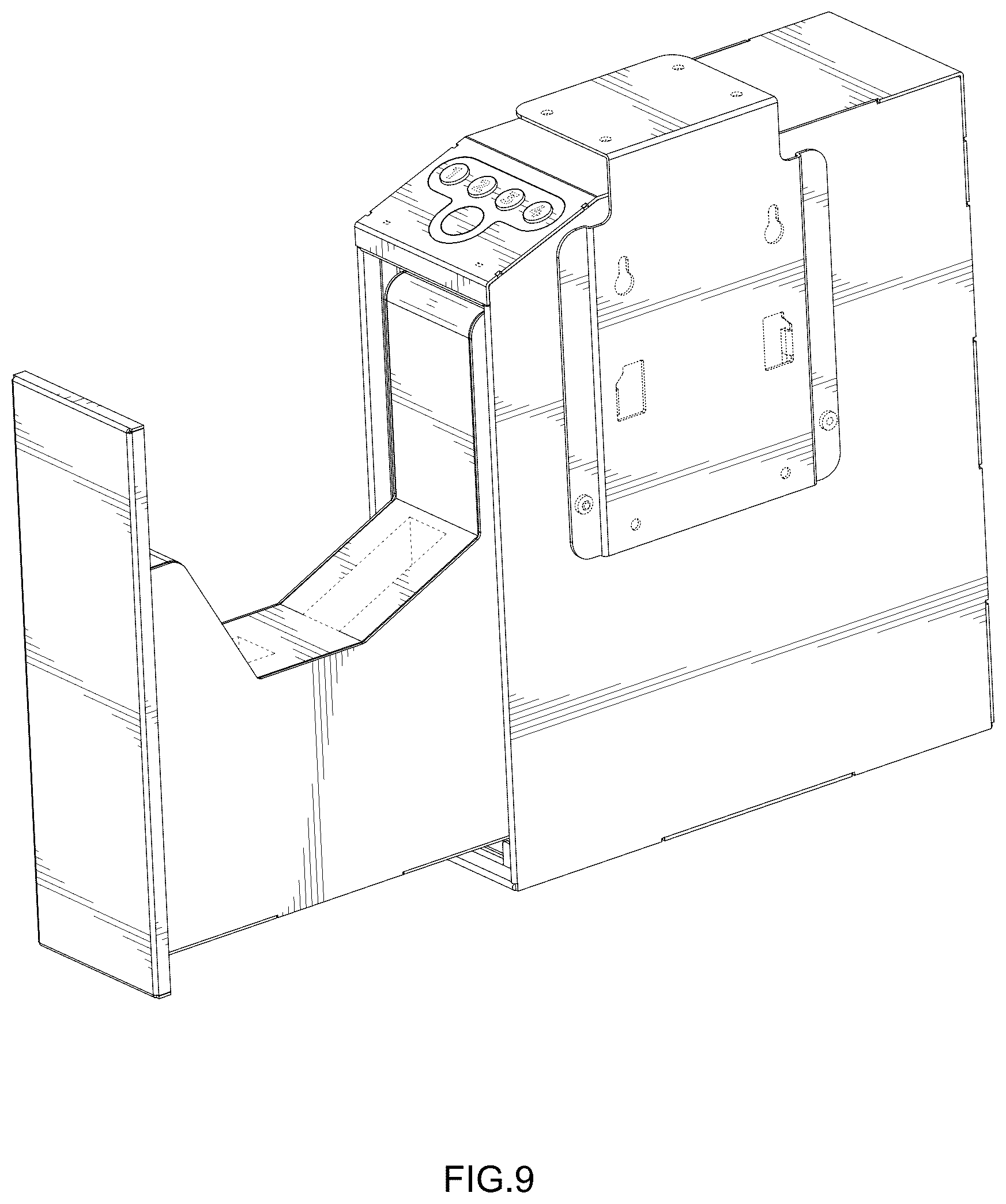 Patent USD1078213 Figure 9 – Safe box