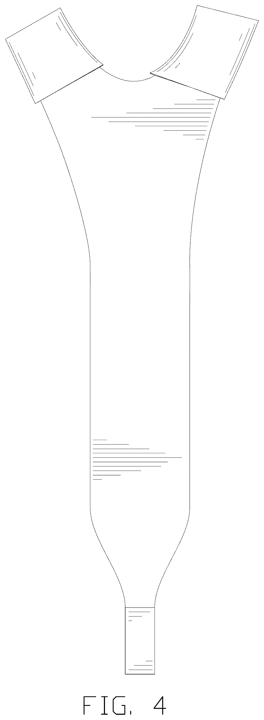 Patent USD1078214 Figure 4 – Fishing glove