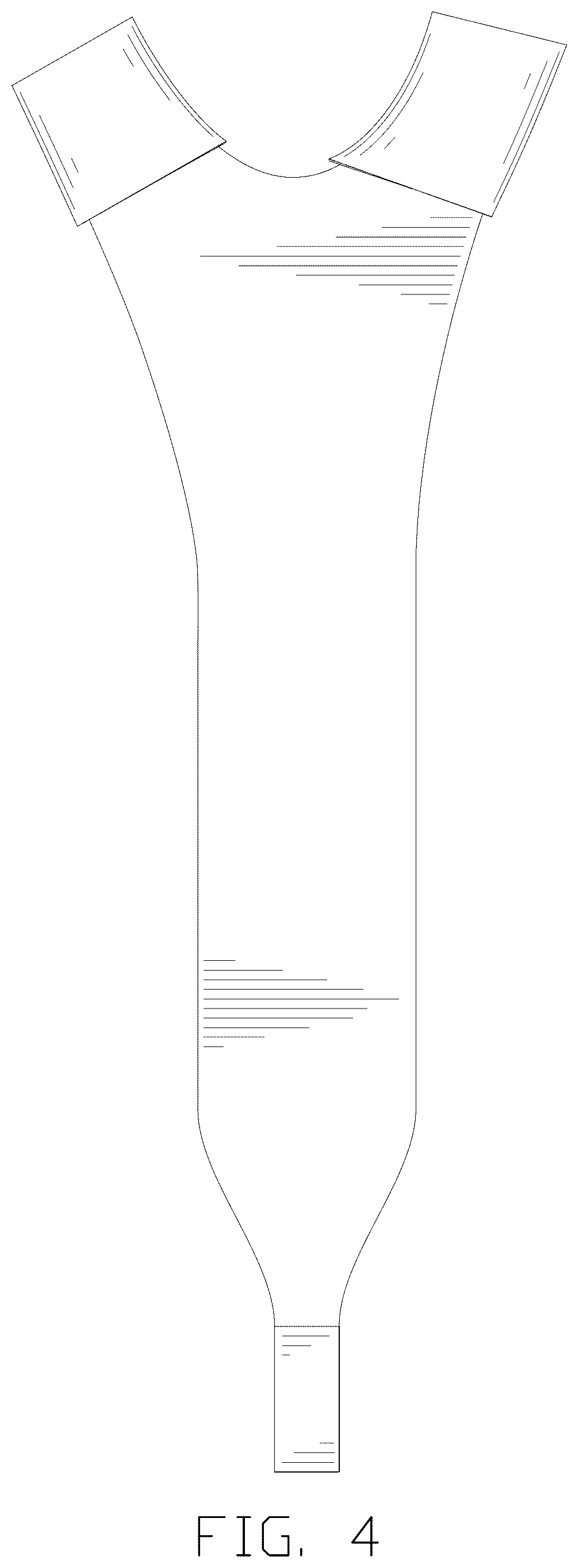 Patent USD1078215 Figure 4 – Fishing glove