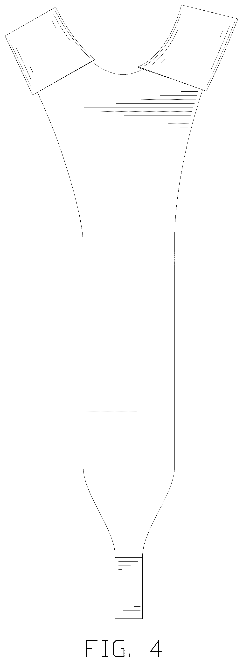 Patent USD1078216 Figure 4 – Fishing glove