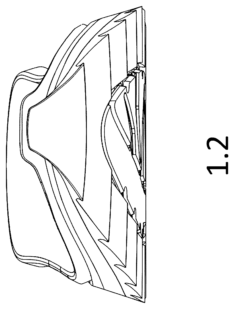 Patent USD1078217 Figure 2 – Sole for footwear