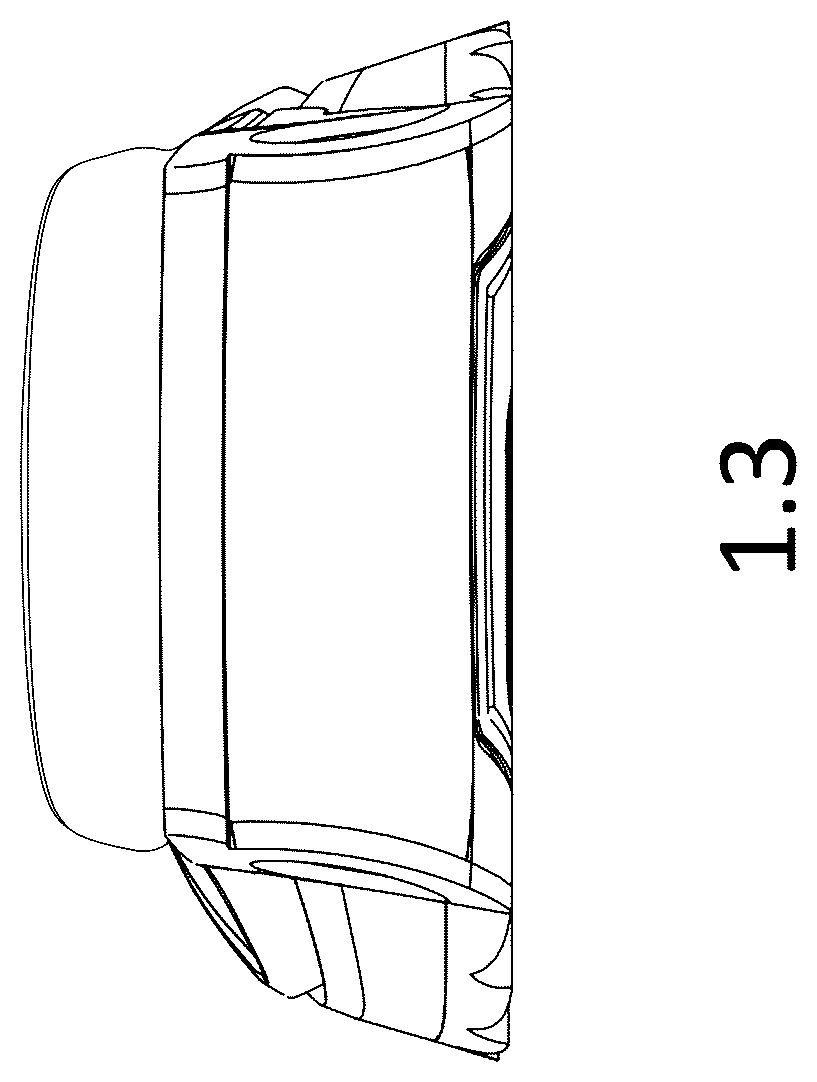 Patent USD1078217 Figure 3 – Sole for footwear