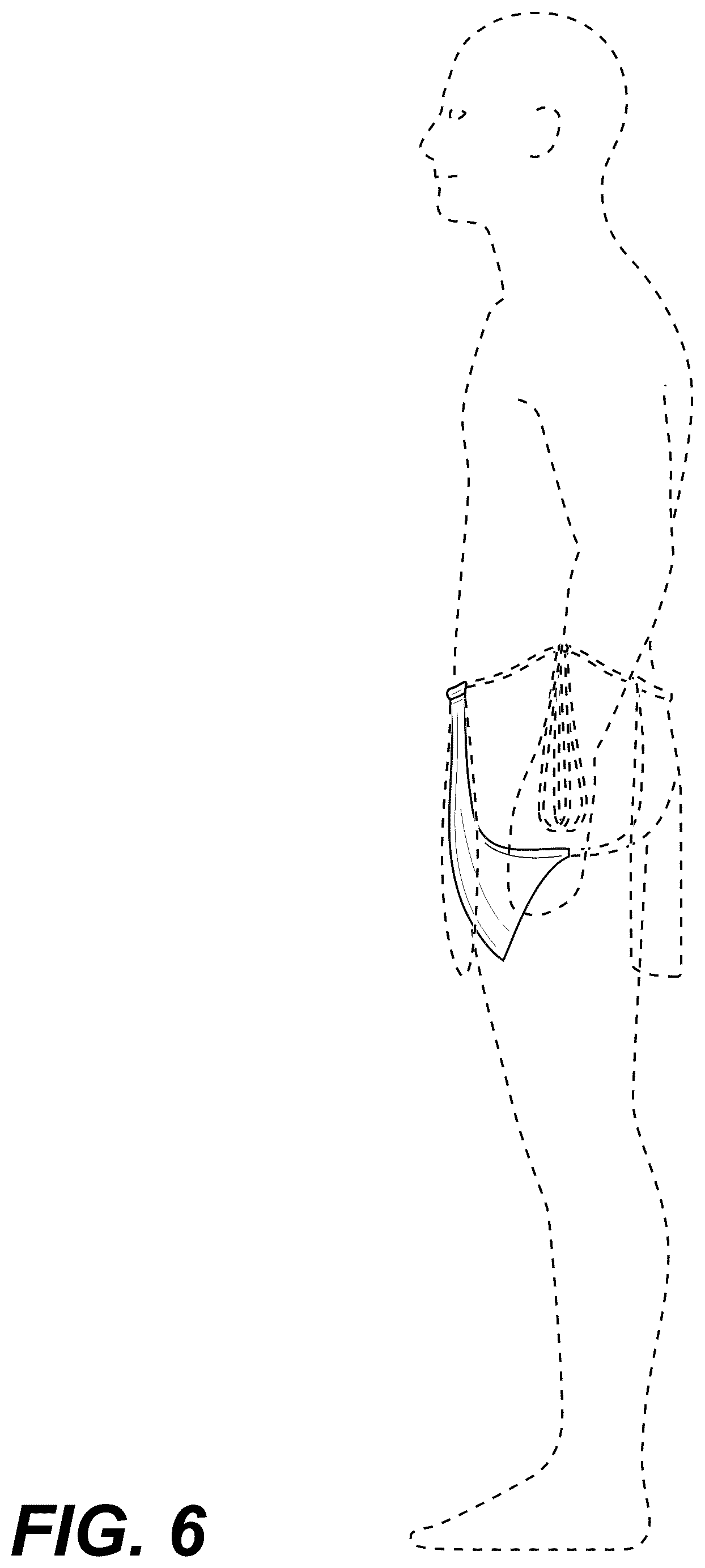 Patent USD1078218 Figure 6 – Lower body garment