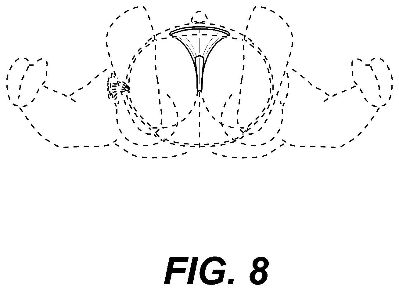 Patent USD1078218 Figure 8 – Lower body garment