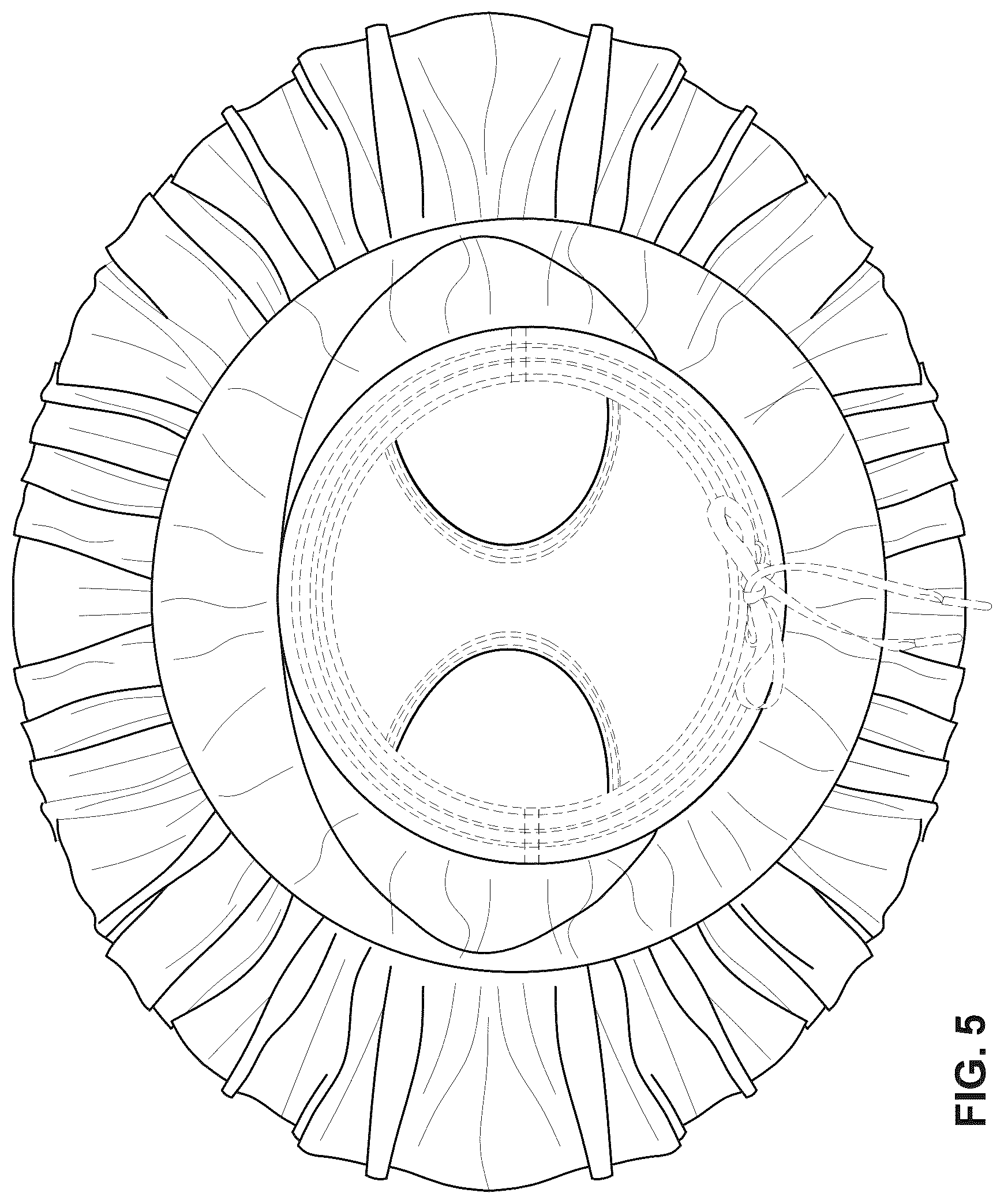 Patent USD1078225 Figure 5 – Skort
