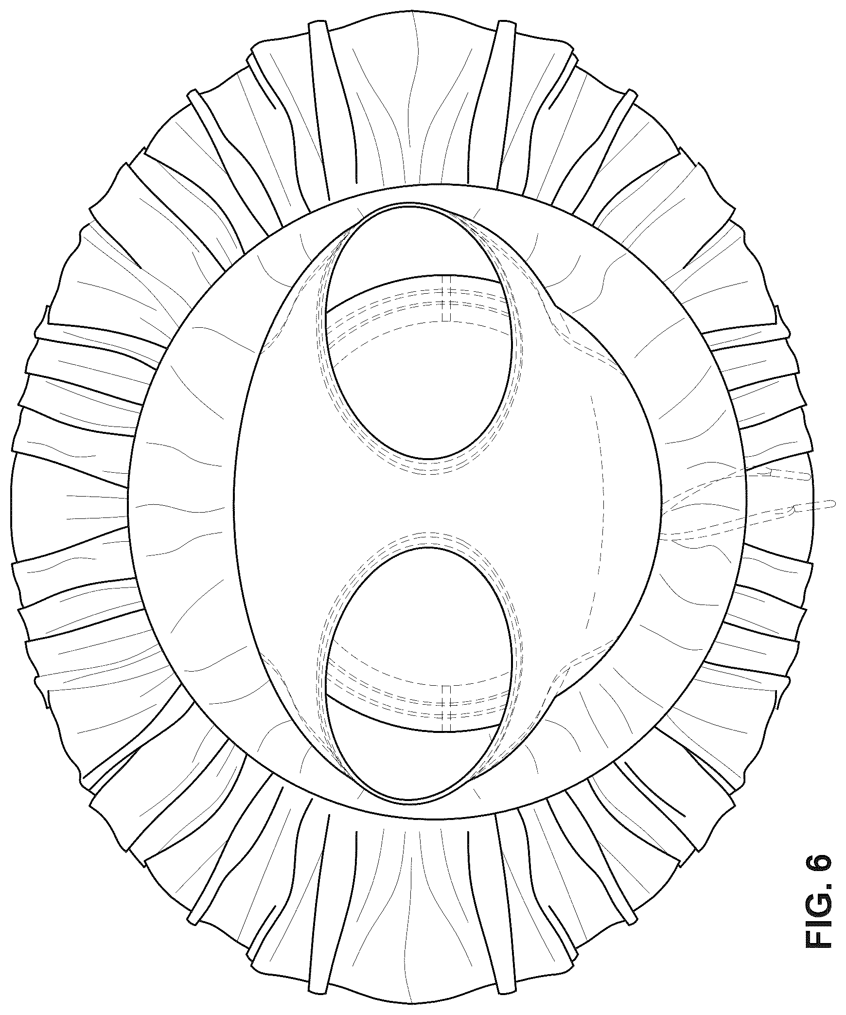 Patent USD1078225 Figure 6 – Skort