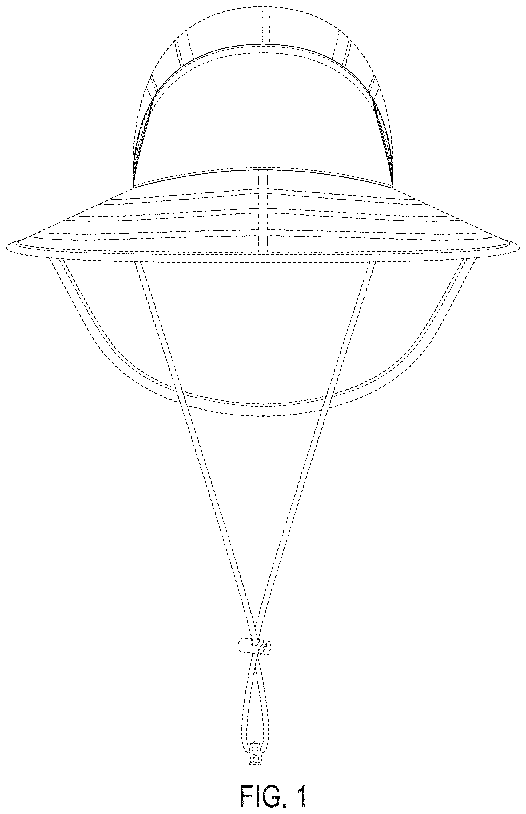 Patent USD1078227 — Hat — Figure 1