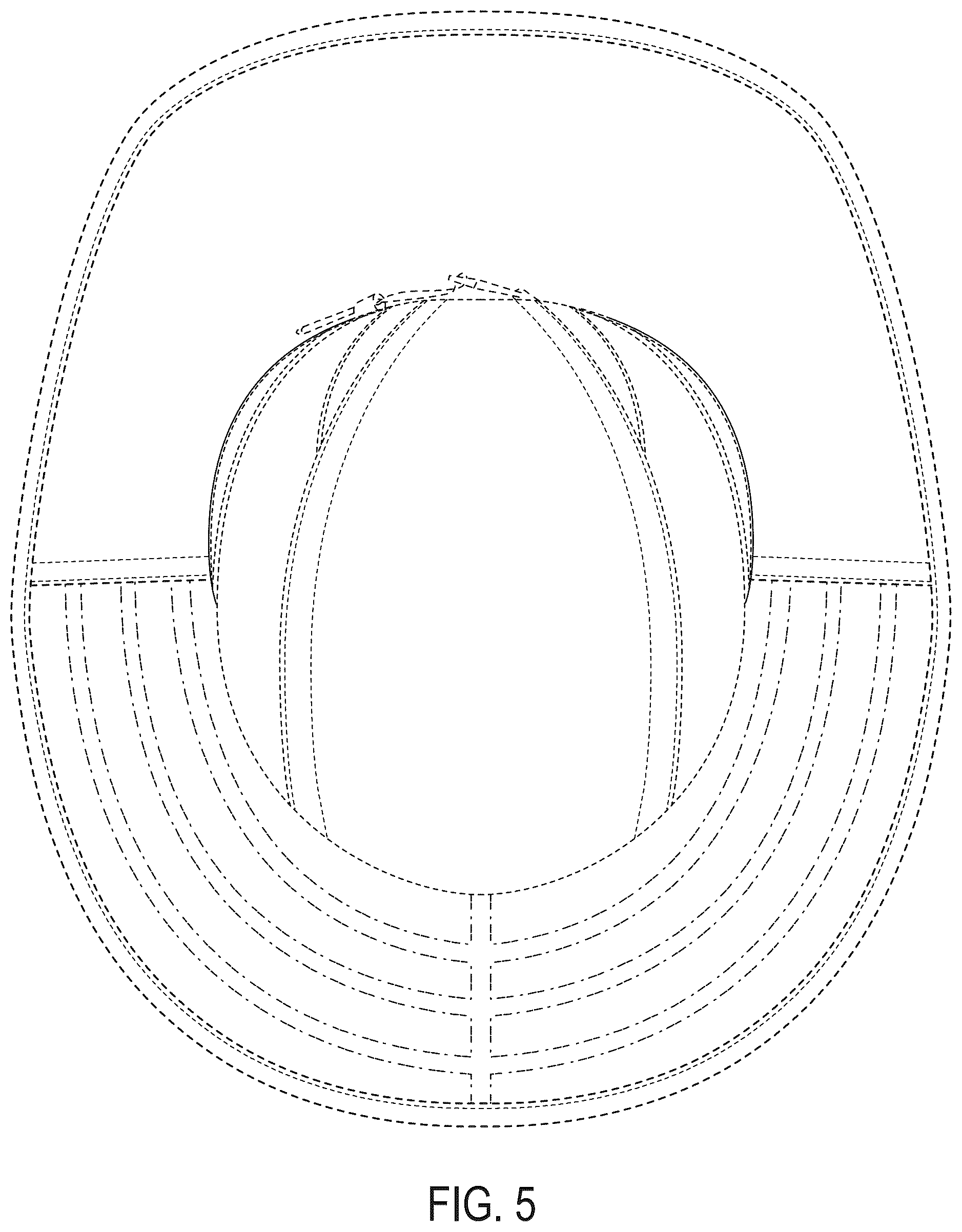 Patent USD1078227 Figure 5 – Hat