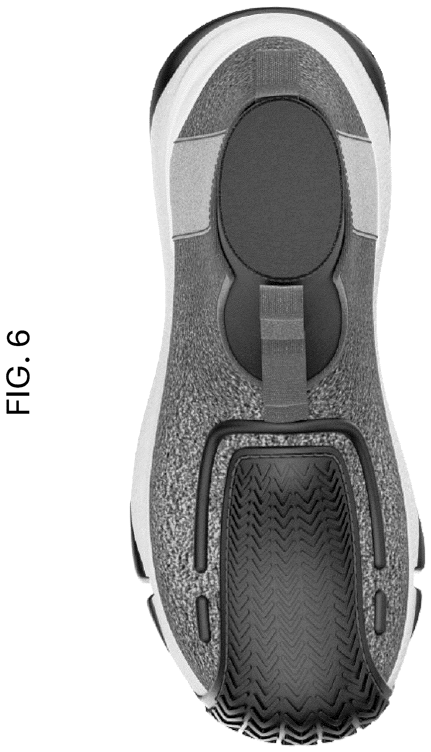 Patent USD1078230 Figure 6 – Inversion training shoe