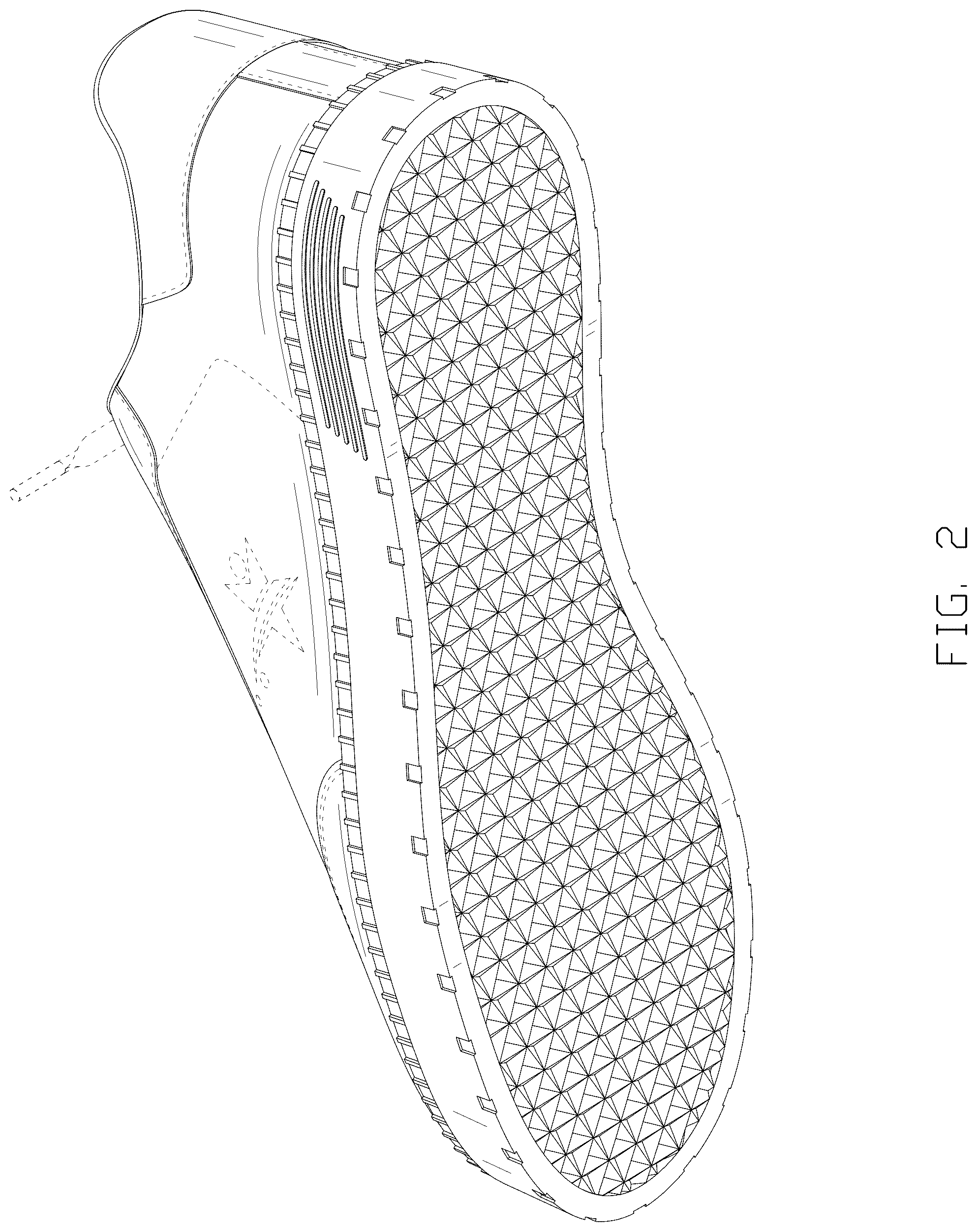 Patent USD1078231 Figure 2 – Shoe