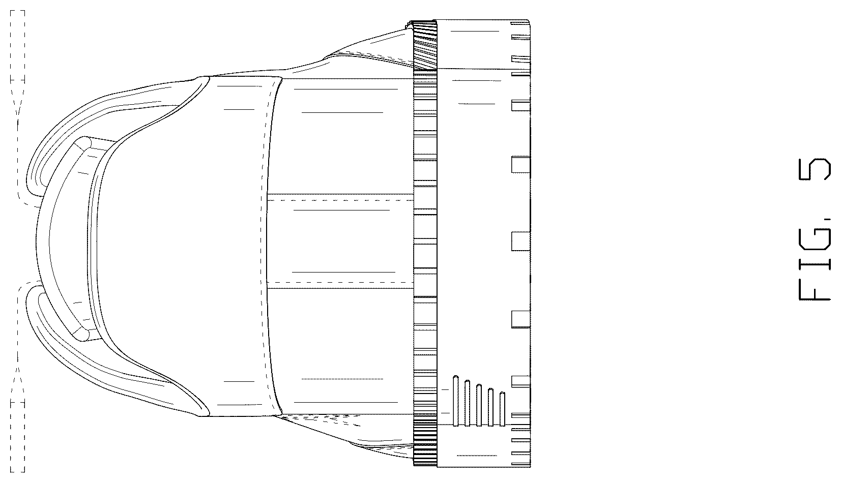 Patent USD1078231 Figure 5 – Shoe