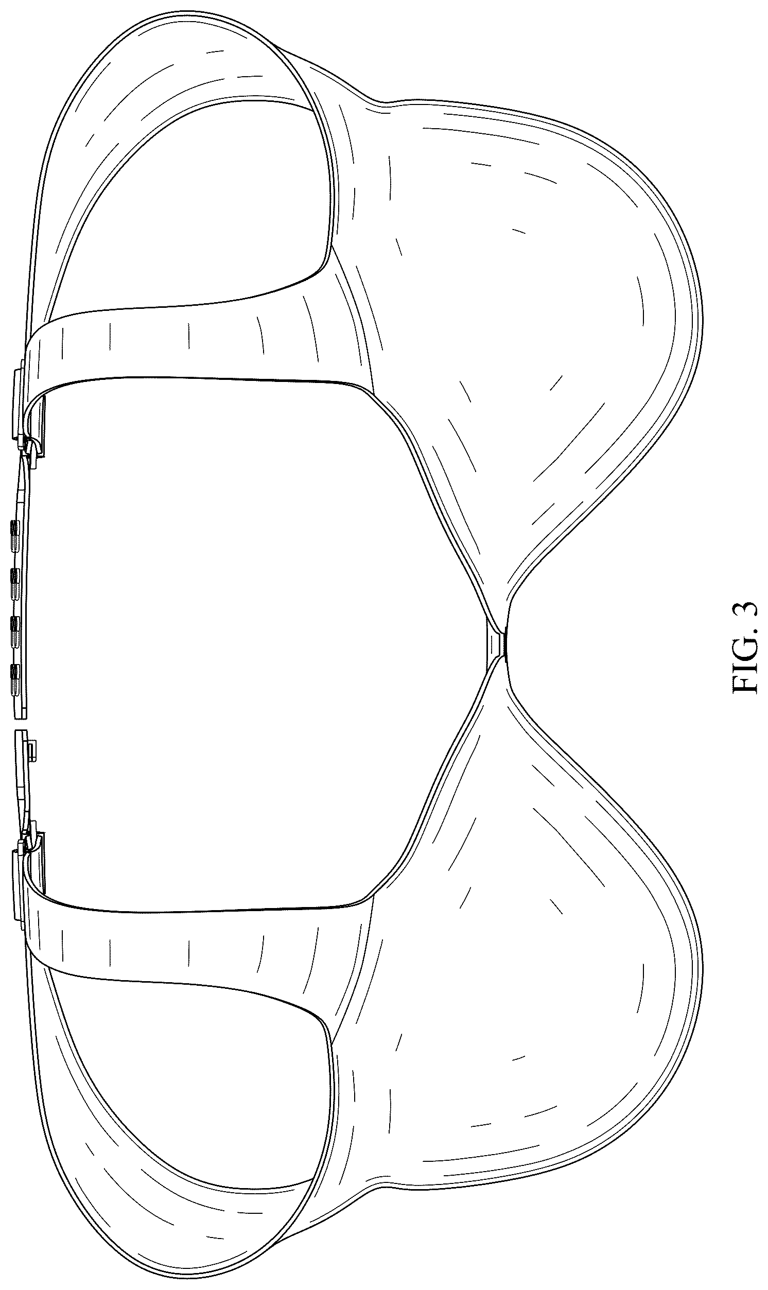 Patent USD1078232 Figure 3 – Plunge bra