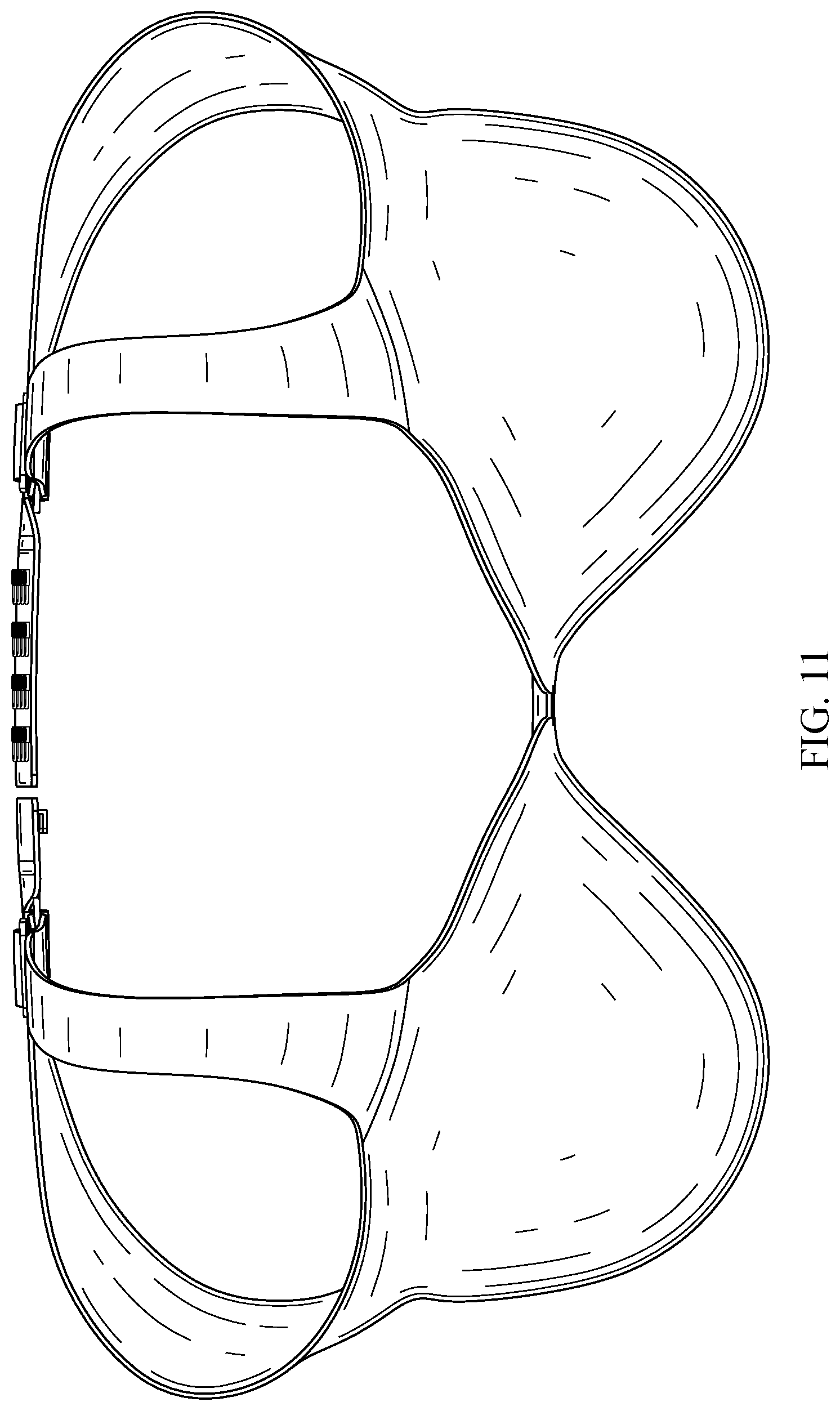 Patent USD1078232 Figure 11 – Plunge bra