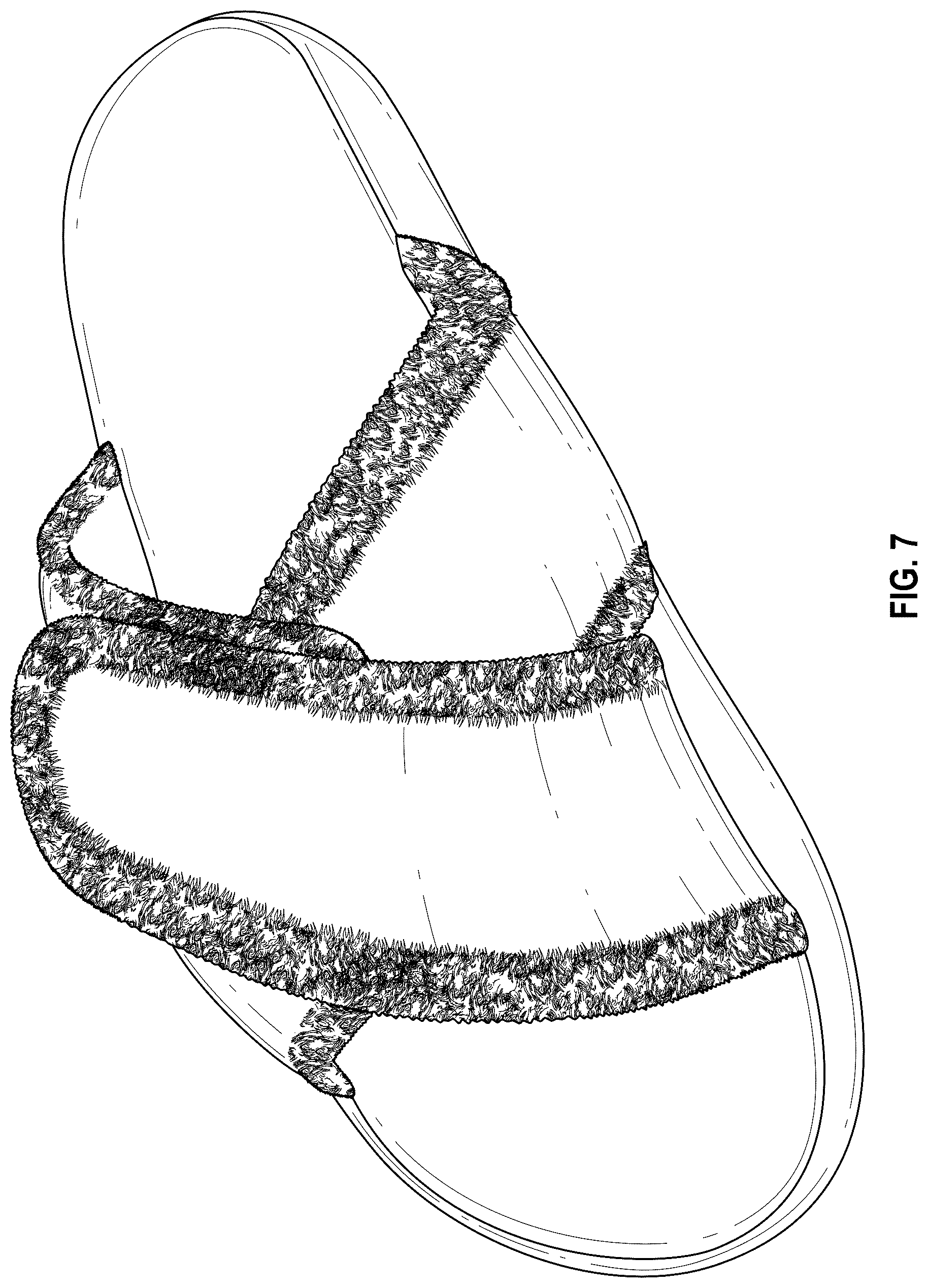 Patent USD1078239 Figure 7 – Shoe