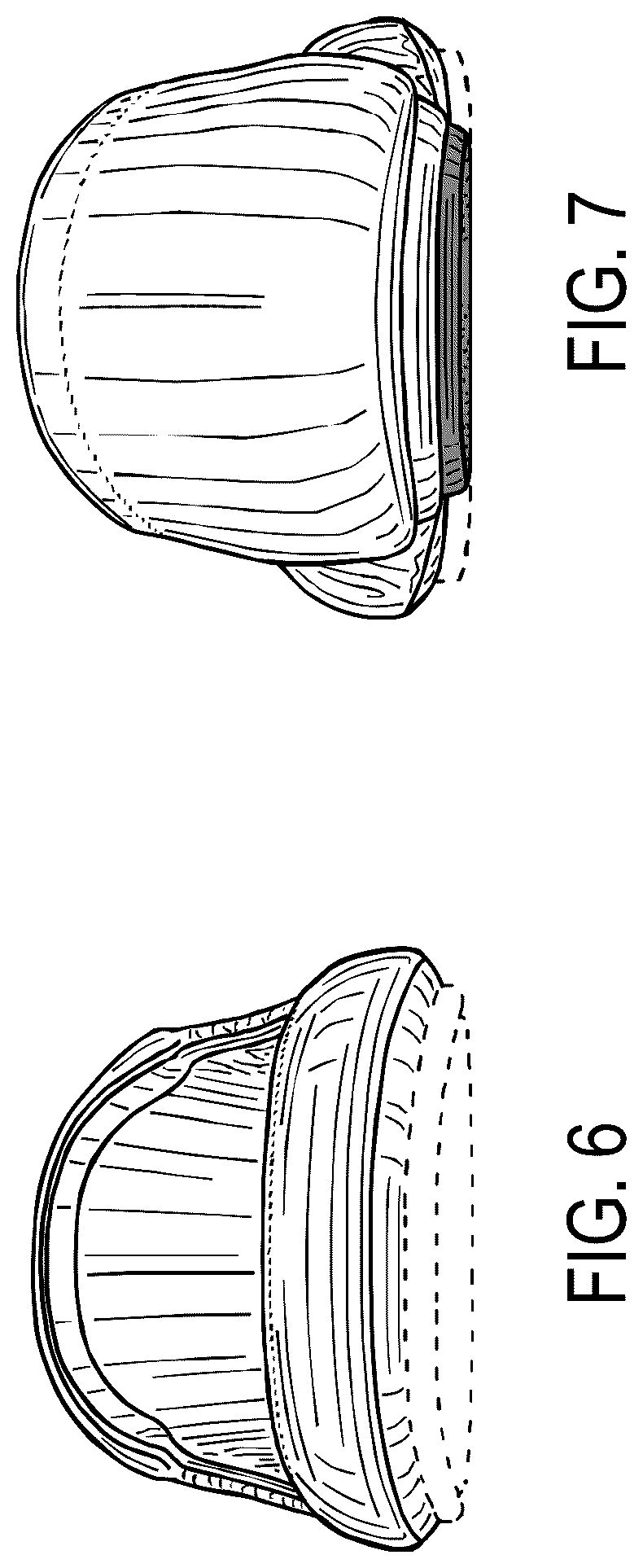 Patent USD1078240 Figure 6 – Shoe with outsole patch