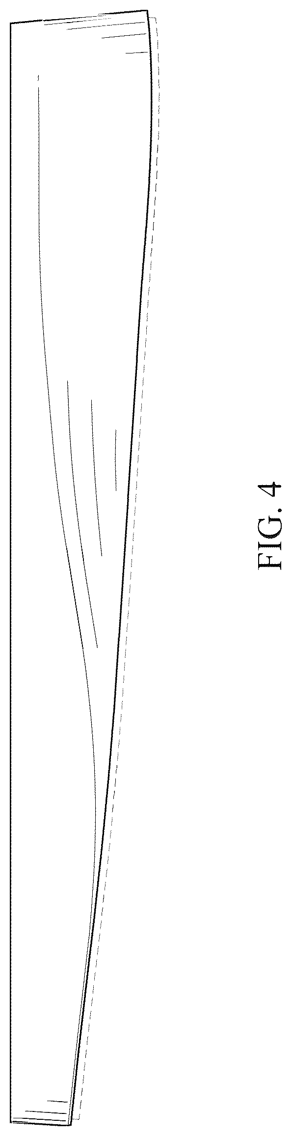 Patent USD1078242 Figure 4 – Shoe sole