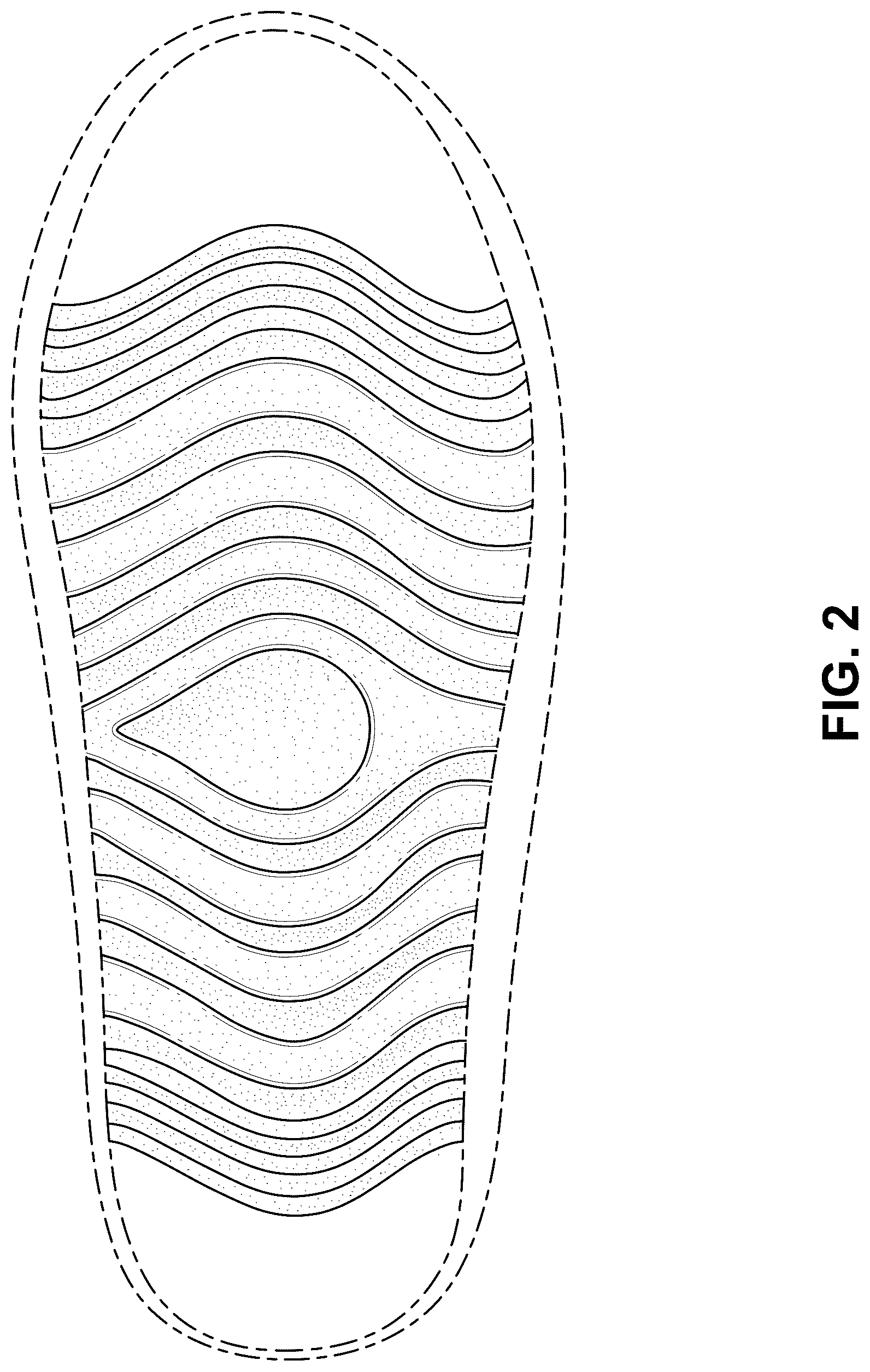 Patent USD1078243 Figure 2 – Shoe