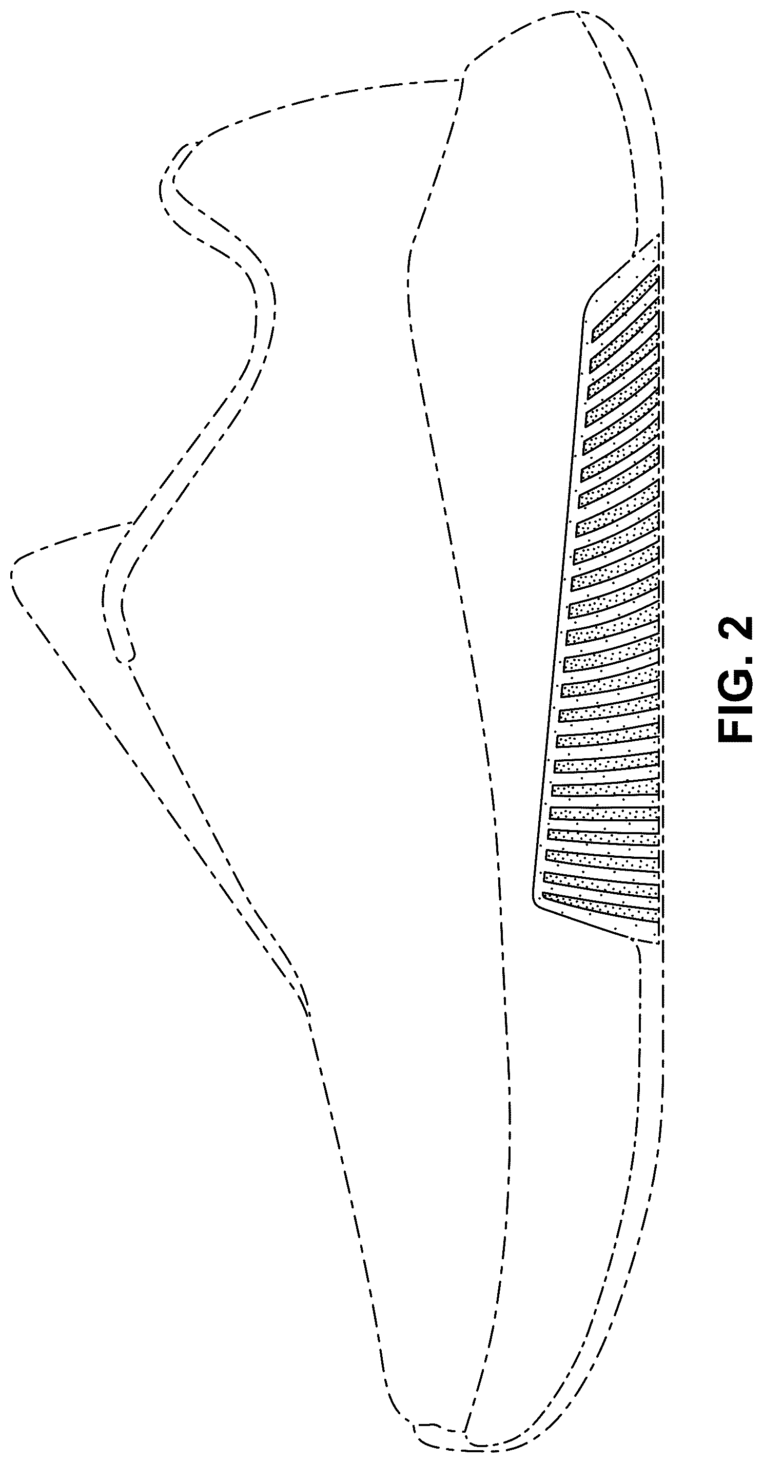 Patent USD1078246 Figure 2 – Shoe