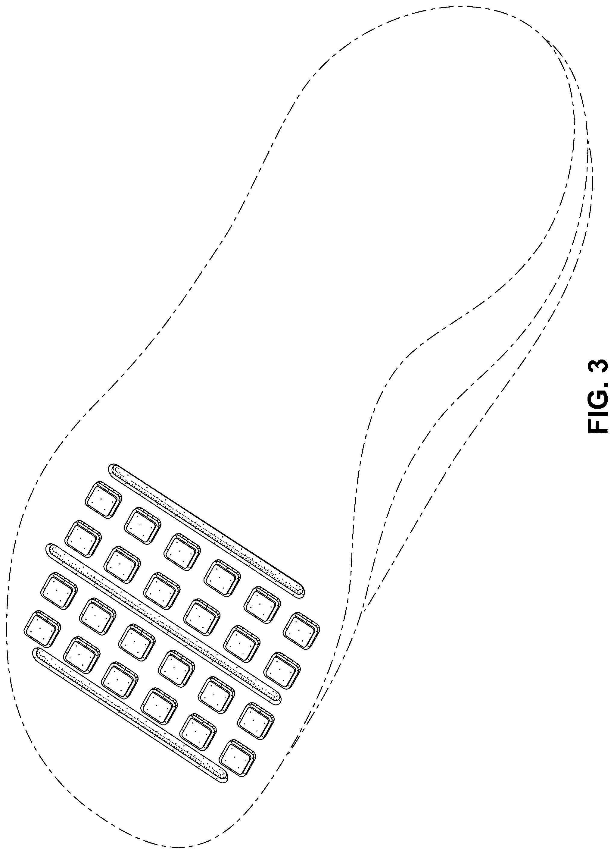 Patent USD1078249 Figure 3 – Shoe