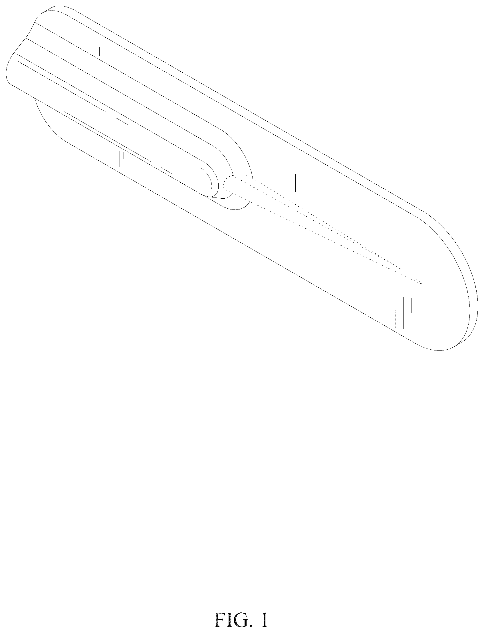 Patent USD1078258 Figure 1 – Umbrella rib fixer