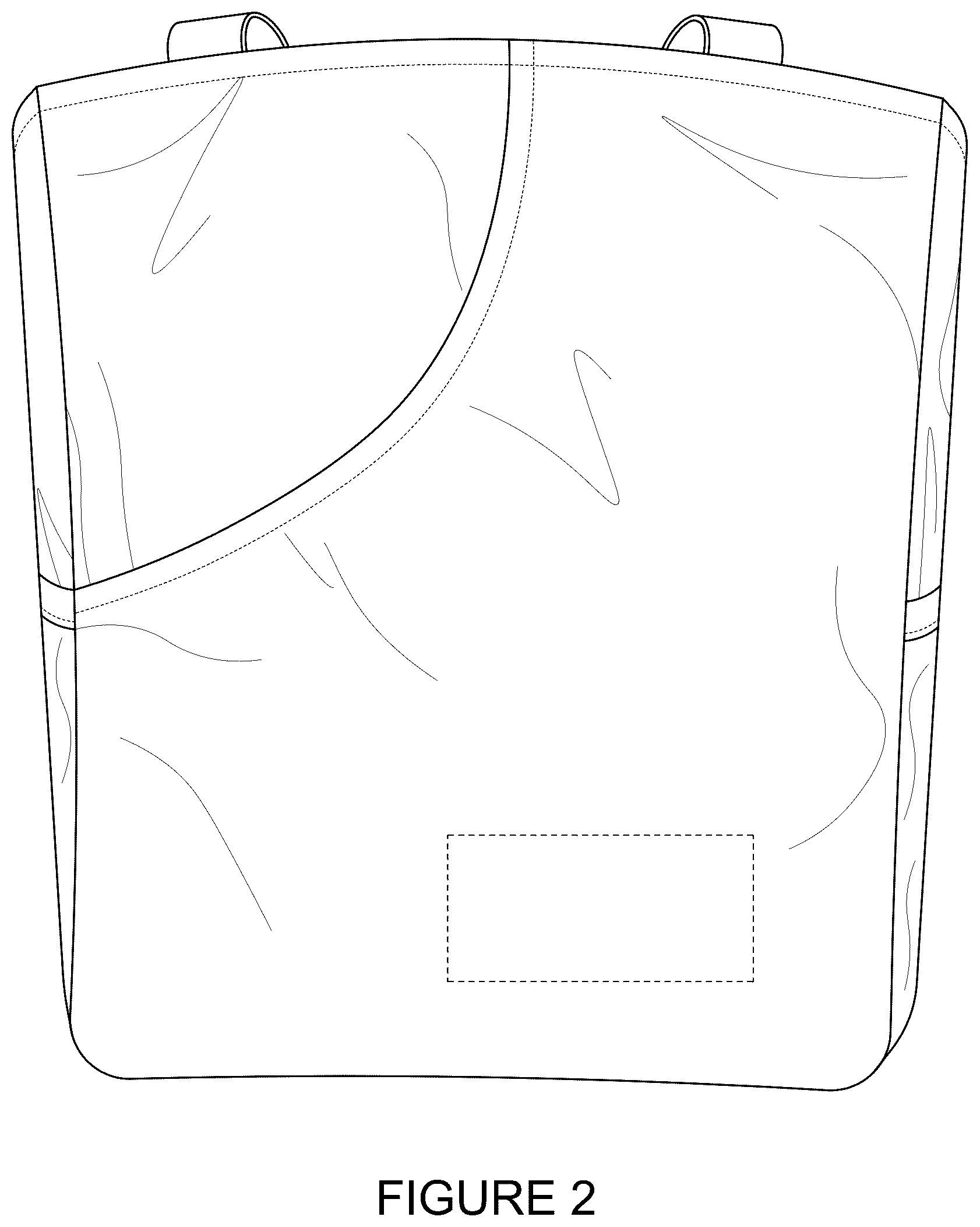 Patent USD1078260 Figure 2 – Sport bag