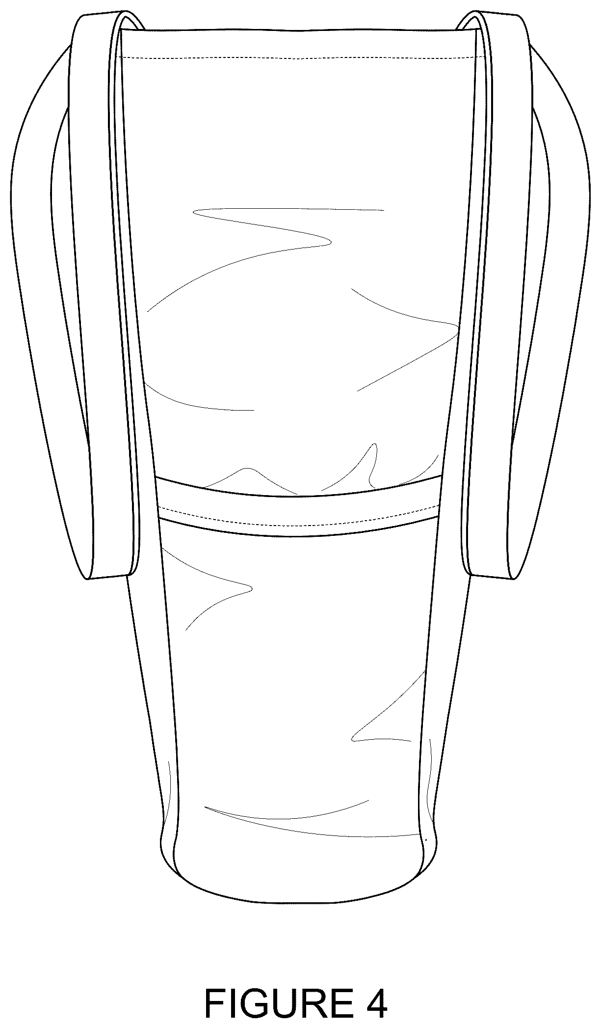Patent USD1078260 Figure 4 – Sport bag