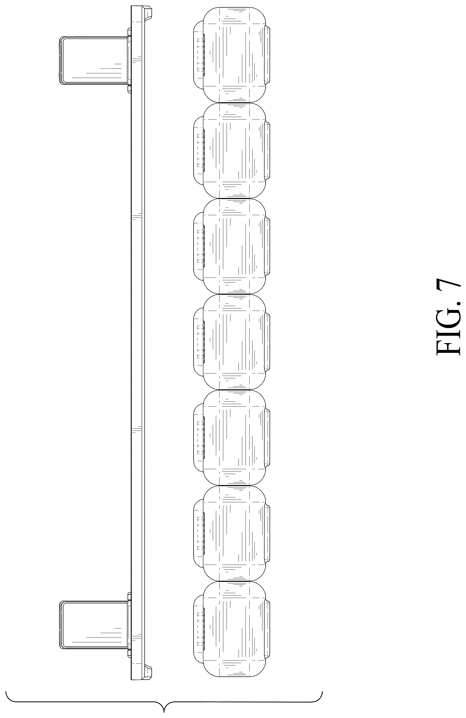 Patent USD1078262 Figure 7 – Pill organizer