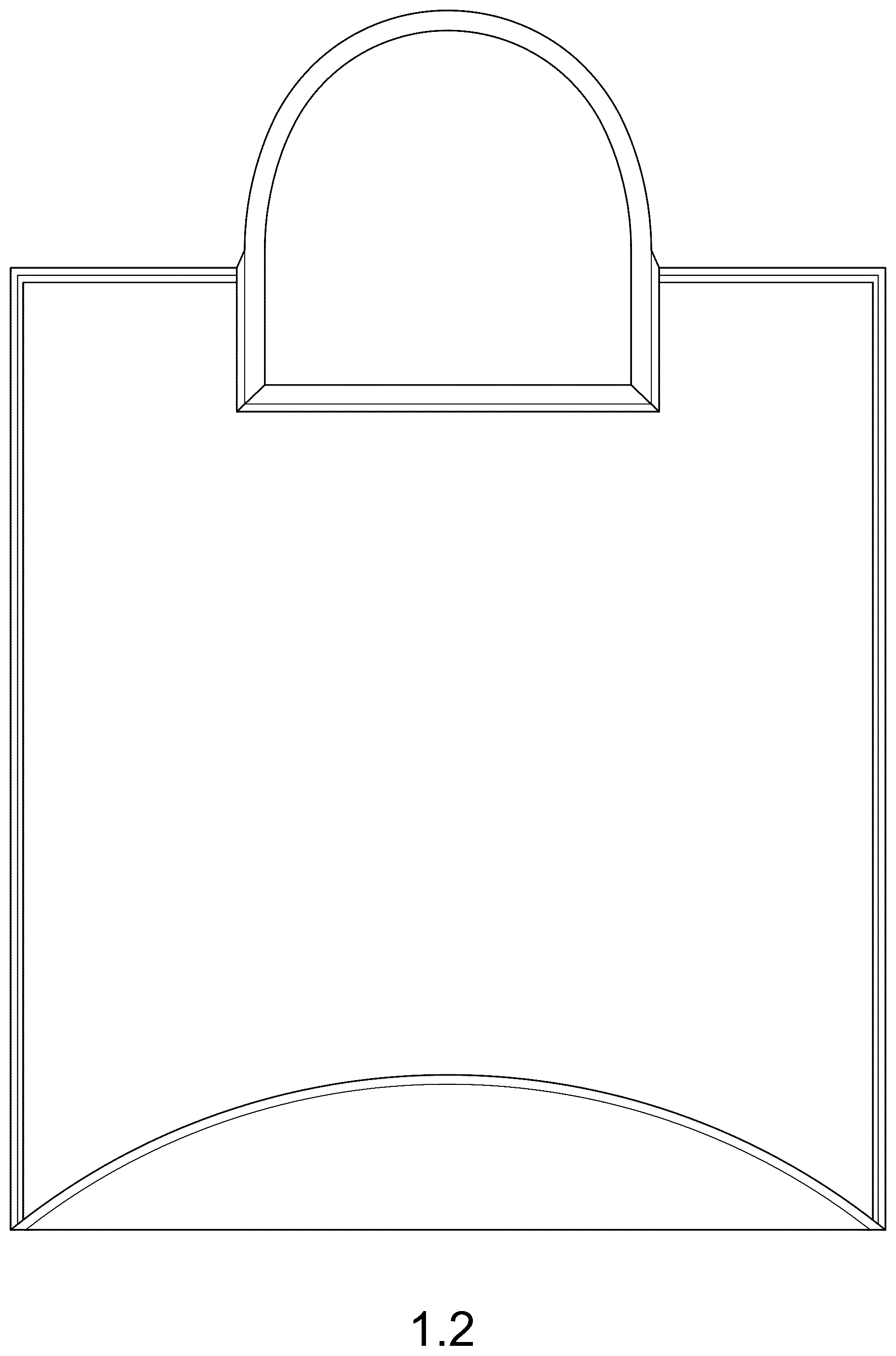 Patent USD1078266 Figure 2 – Handbag