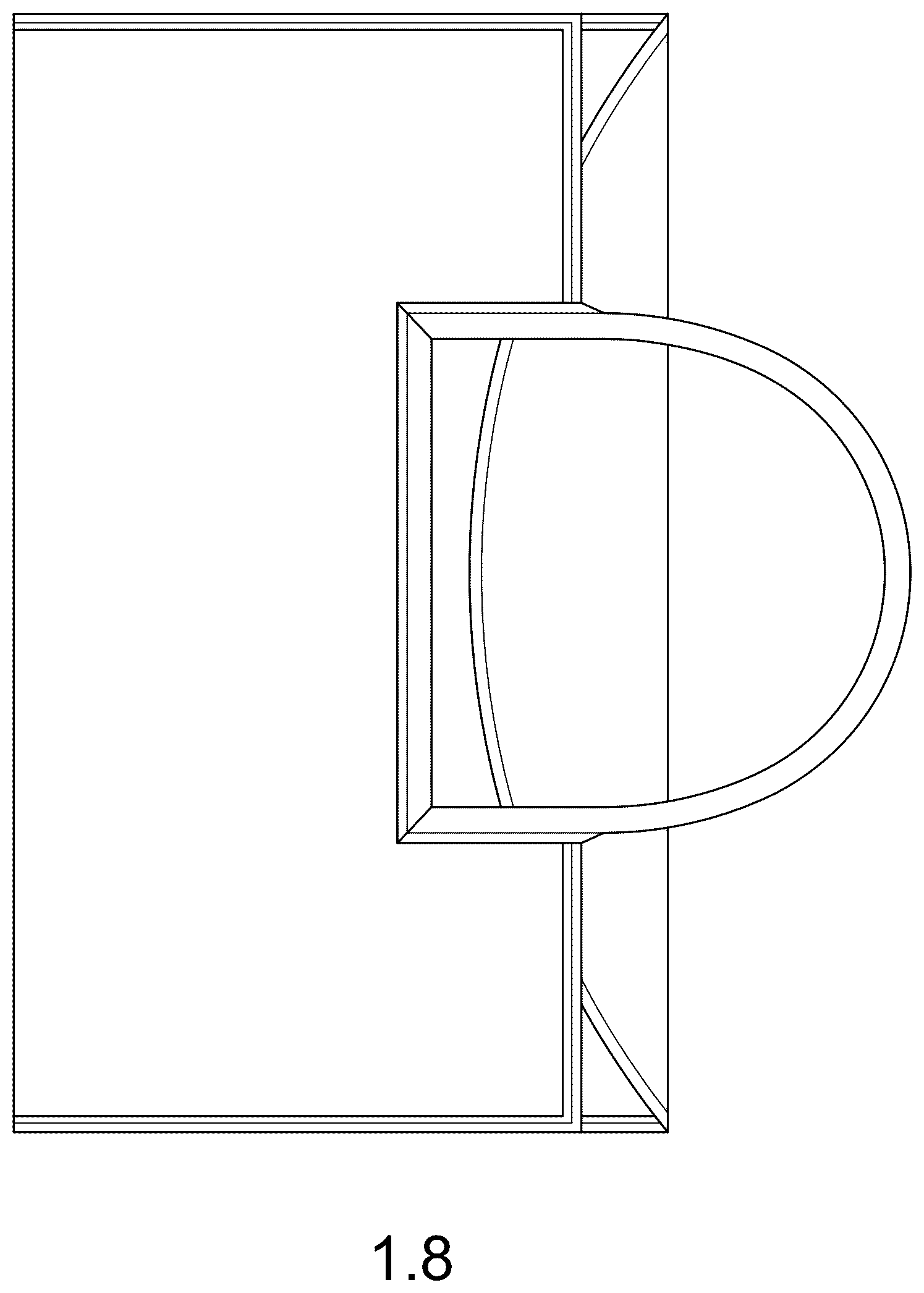 Patent USD1078266 Figure 8 – Handbag