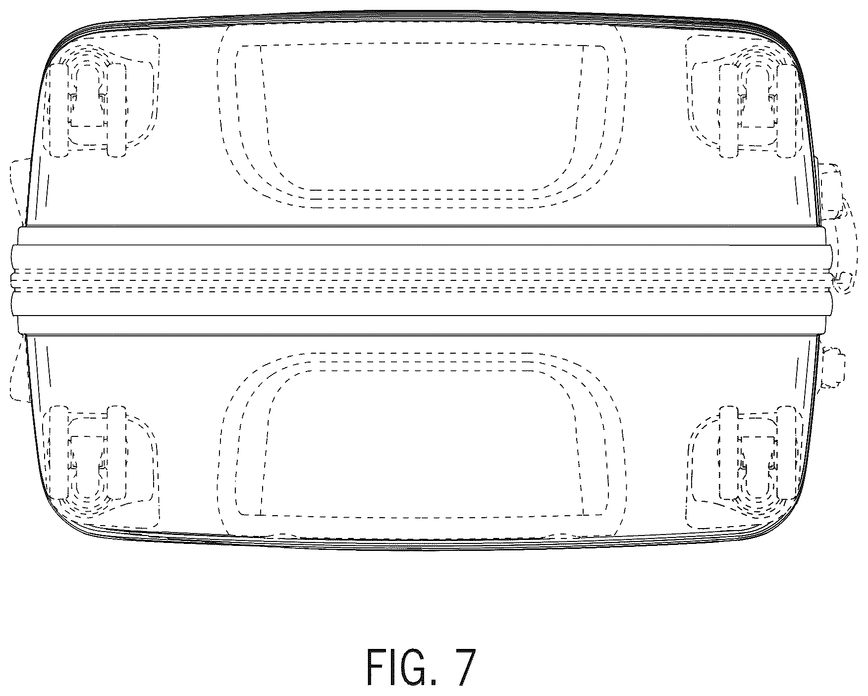 Patent USD1078272 Figure 7 – Luggage case