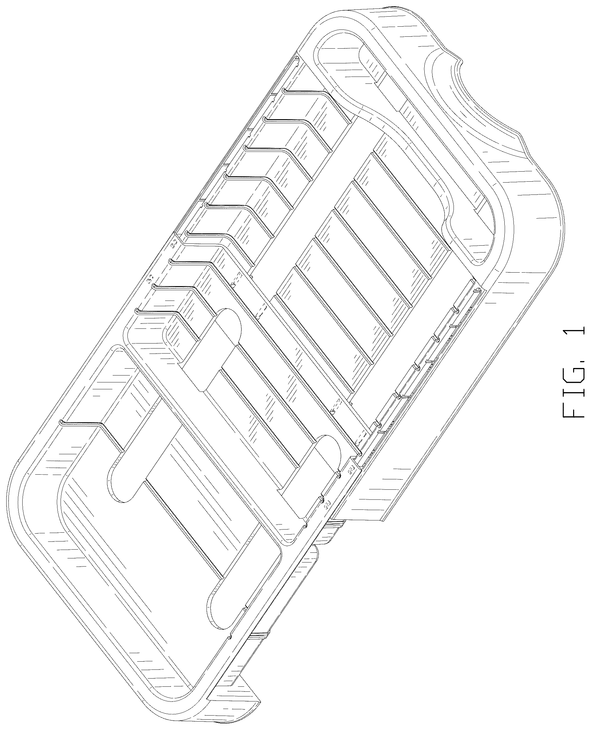 Patent USD1078277 Figure 1 – Storage box