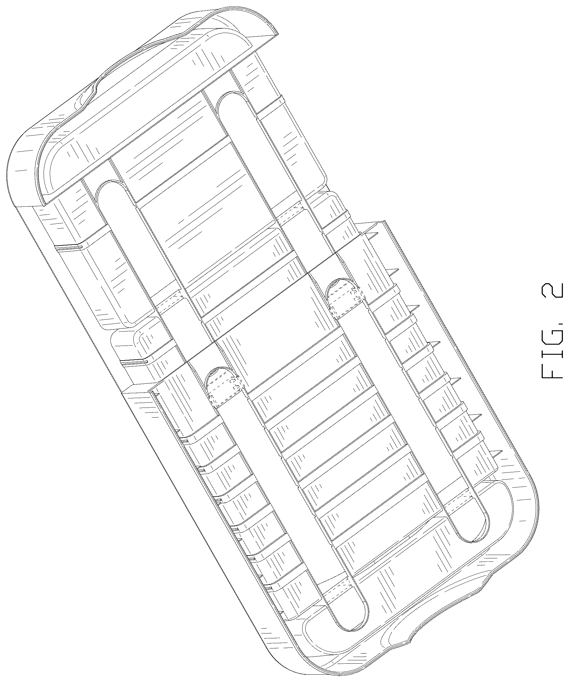 Patent USD1078277 Figure 2 – Storage box