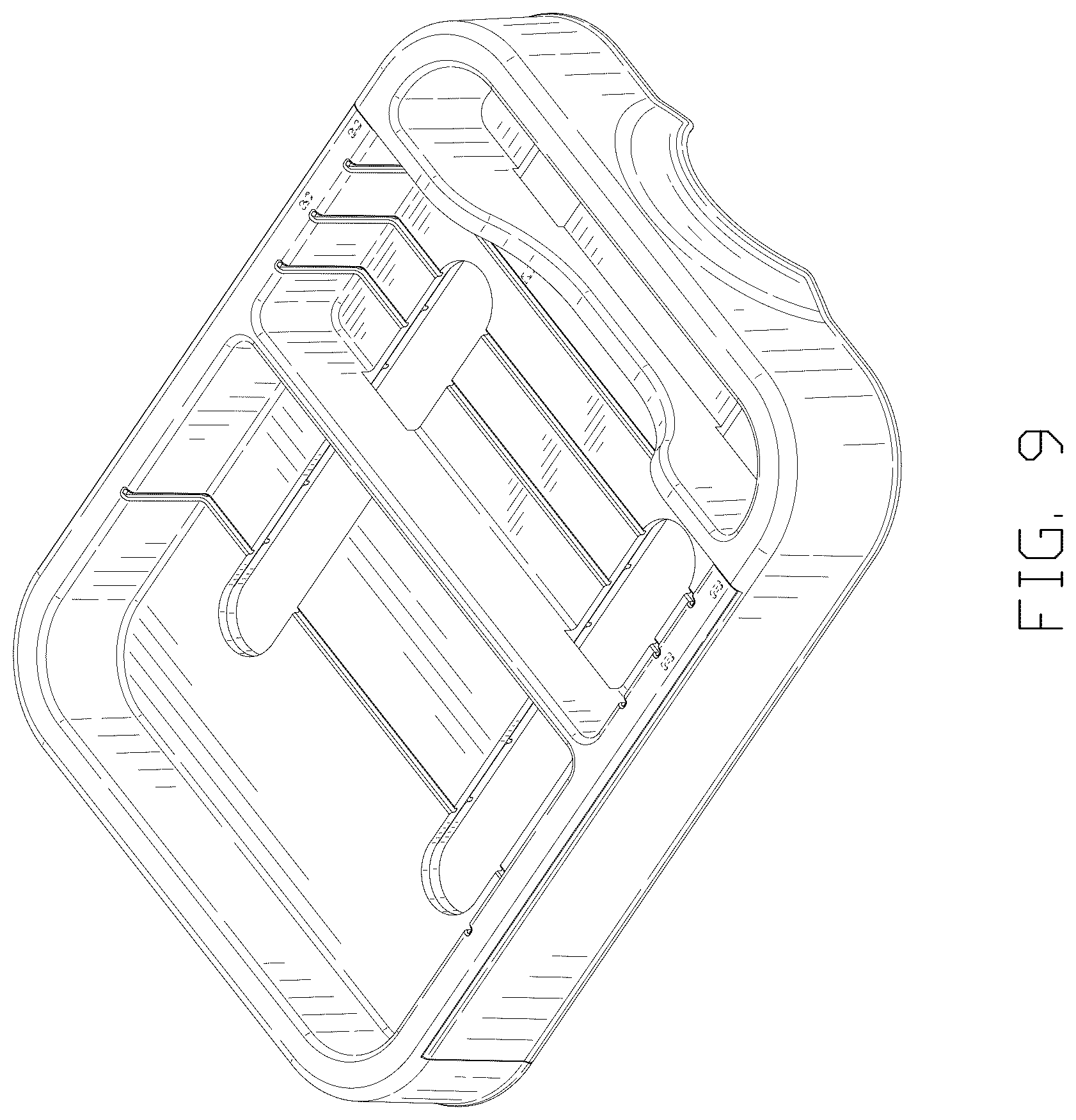 Patent USD1078277 Figure 9 – Storage box