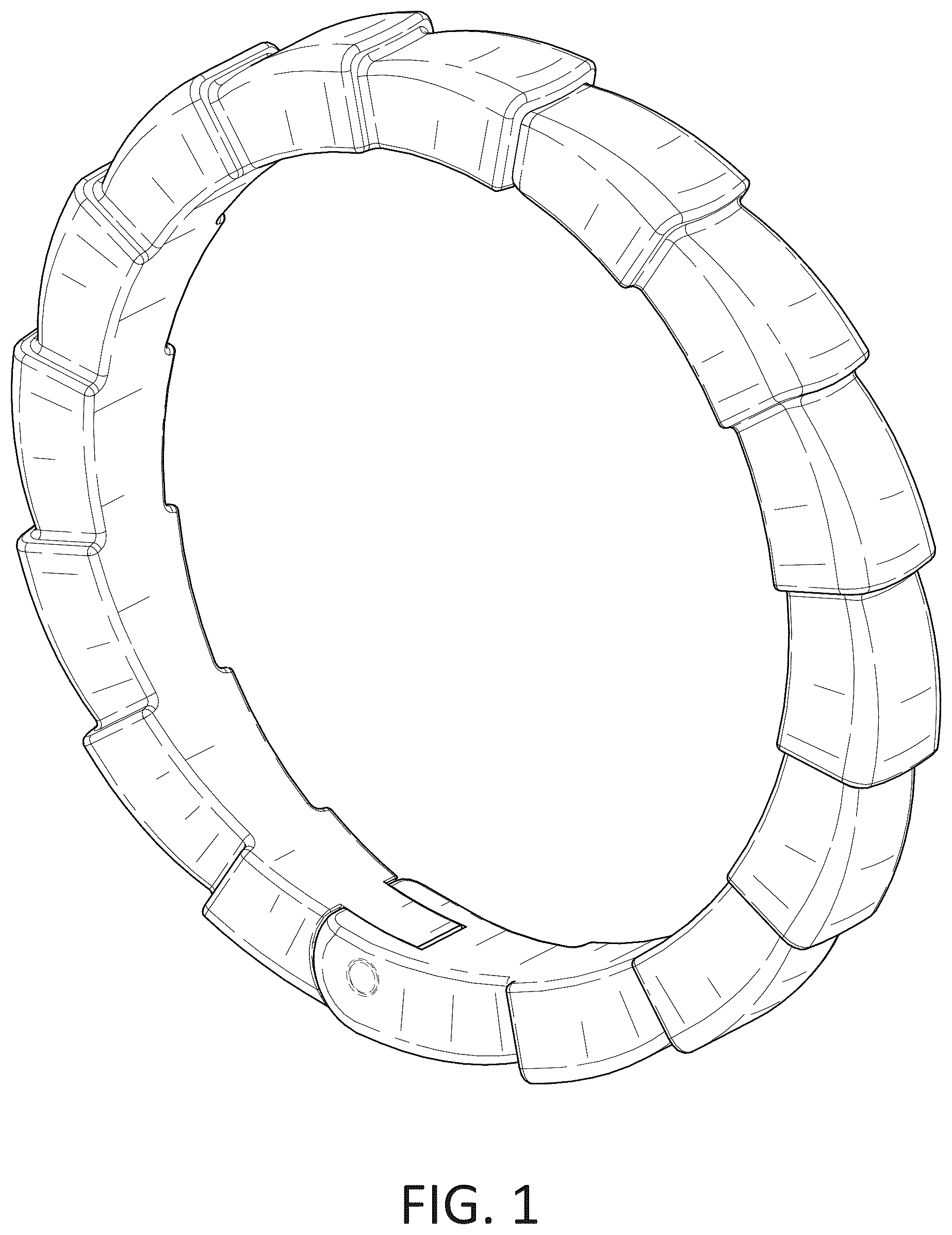 Patent USD1078281 Figure 1 – Bag hanger