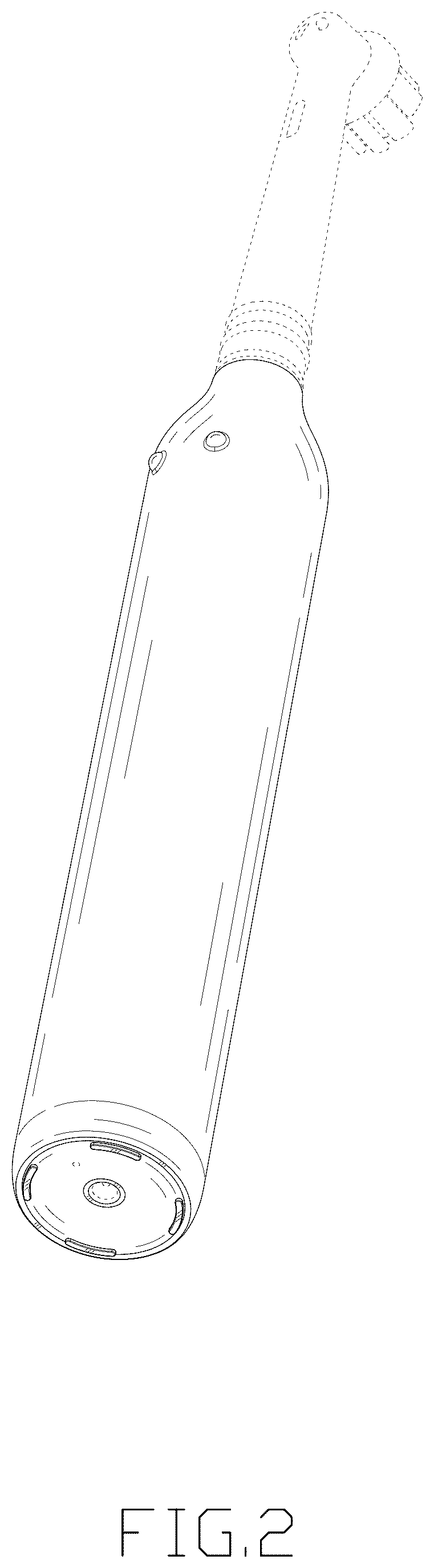 Patent USD1078282 Figure 2 – Electric toothbrush