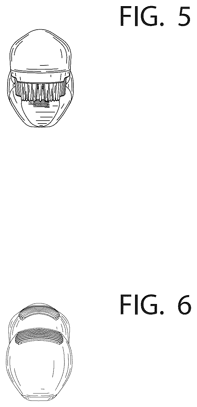 Patent USD1078283 Figure 3 – Tooth cleaning device