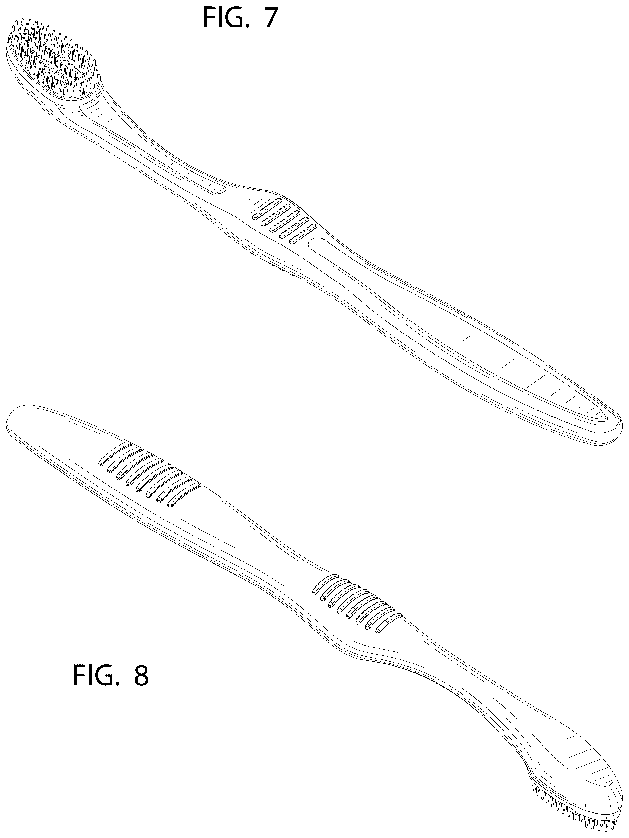 Patent USD1078283 Figure 4 – Tooth cleaning device